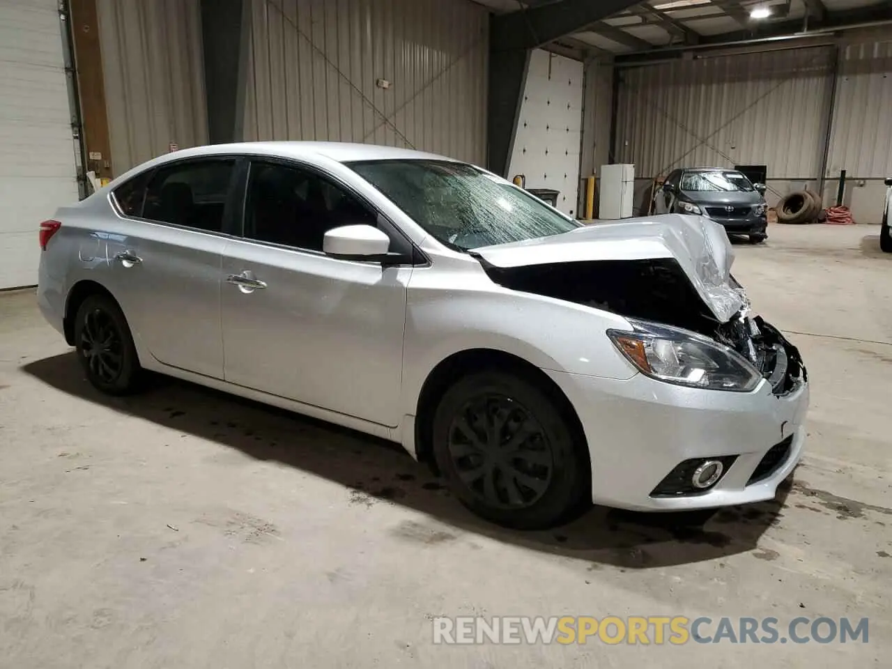 4 Photograph of a damaged car 3N1AB7AP5KY223312 NISSAN SENTRA 2019