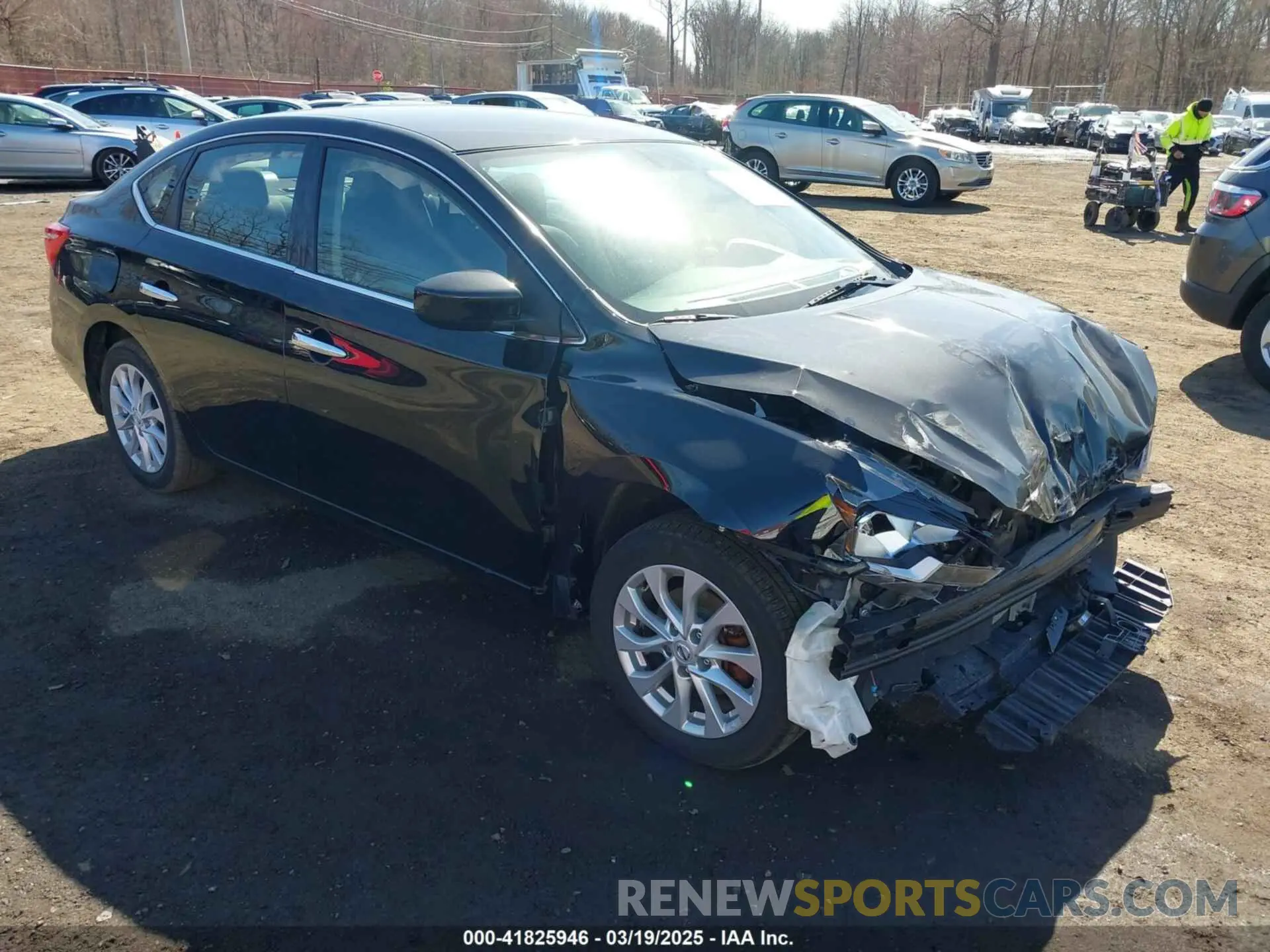 17 Photograph of a damaged car 3N1AB7AP5KY224119 NISSAN SENTRA 2019