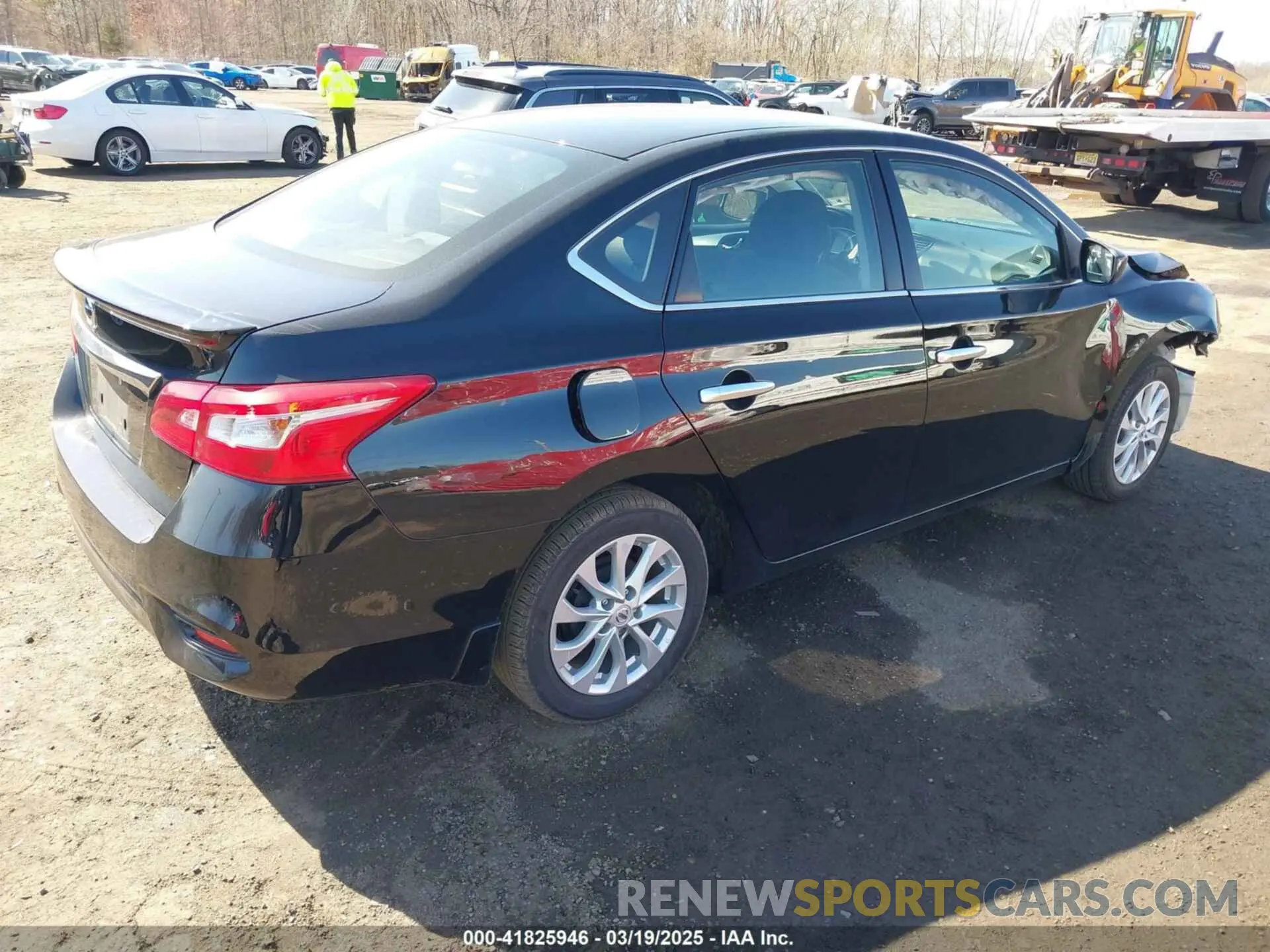4 Photograph of a damaged car 3N1AB7AP5KY224119 NISSAN SENTRA 2019