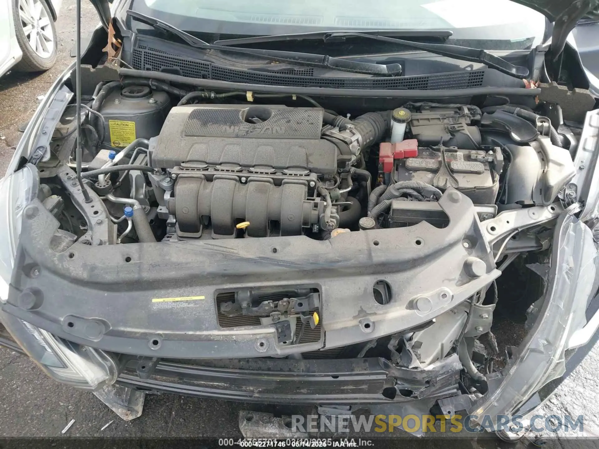 10 Photograph of a damaged car 3N1AB7AP5KY224993 NISSAN SENTRA 2019