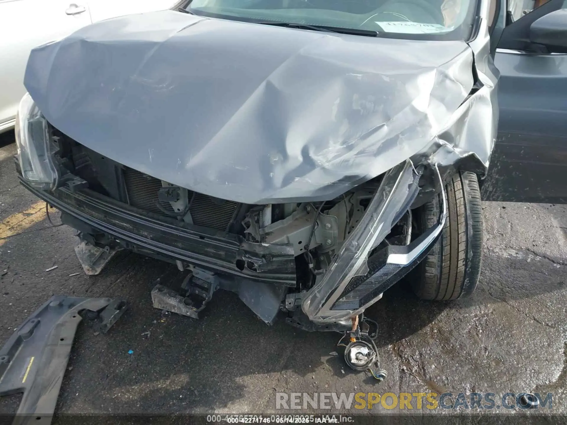 6 Photograph of a damaged car 3N1AB7AP5KY224993 NISSAN SENTRA 2019