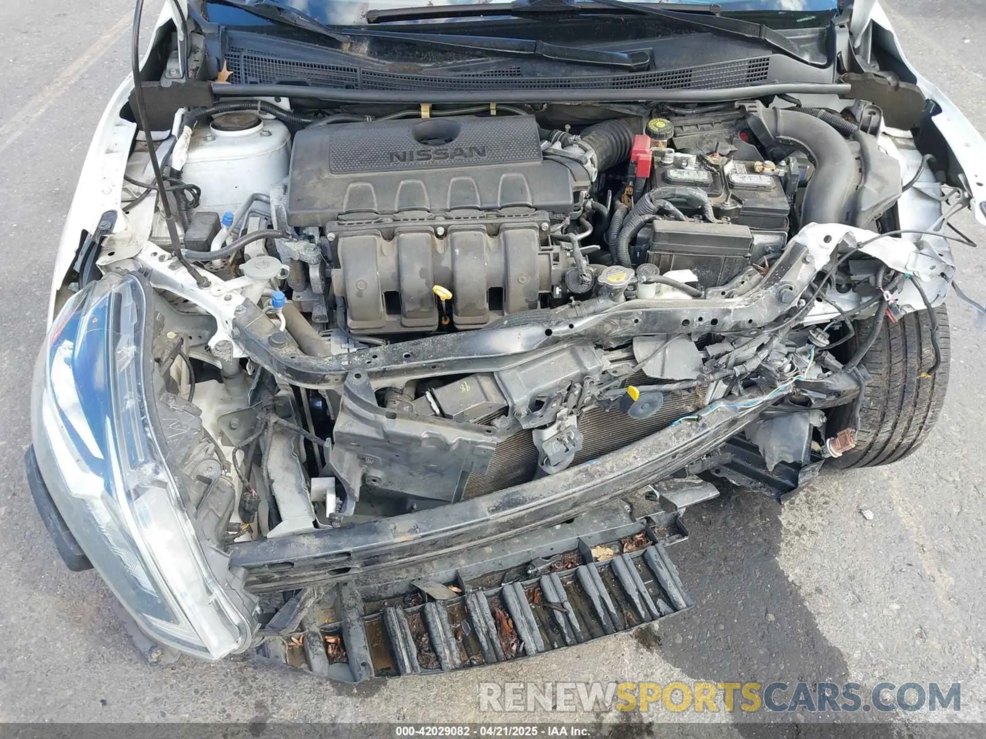 10 Photograph of a damaged car 3N1AB7AP5KY227991 NISSAN SENTRA 2019