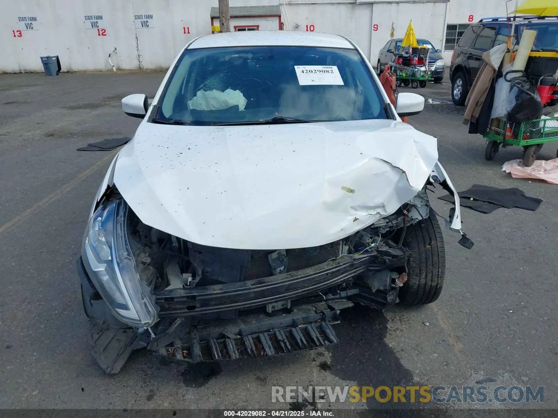 13 Photograph of a damaged car 3N1AB7AP5KY227991 NISSAN SENTRA 2019
