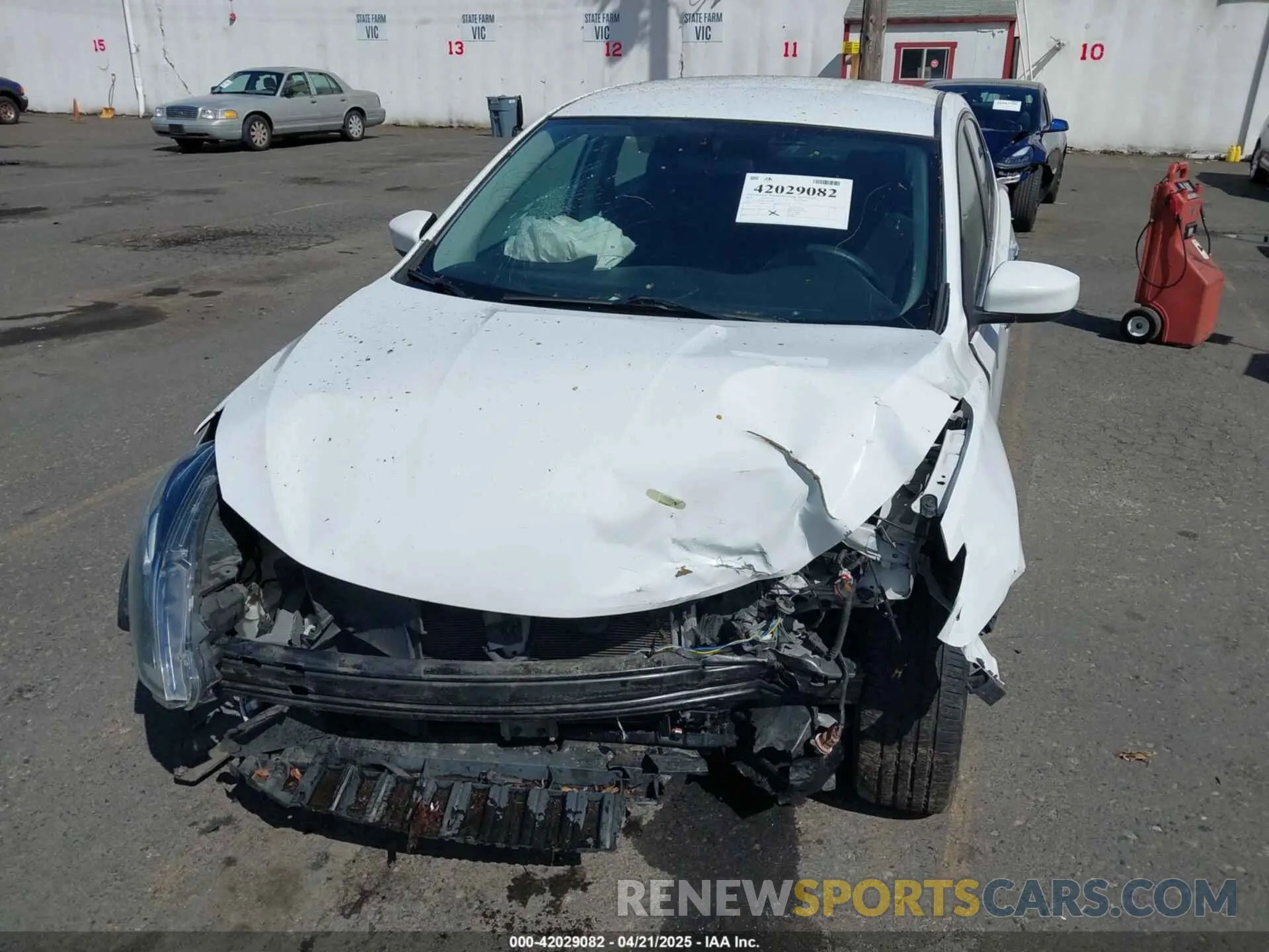 6 Photograph of a damaged car 3N1AB7AP5KY227991 NISSAN SENTRA 2019