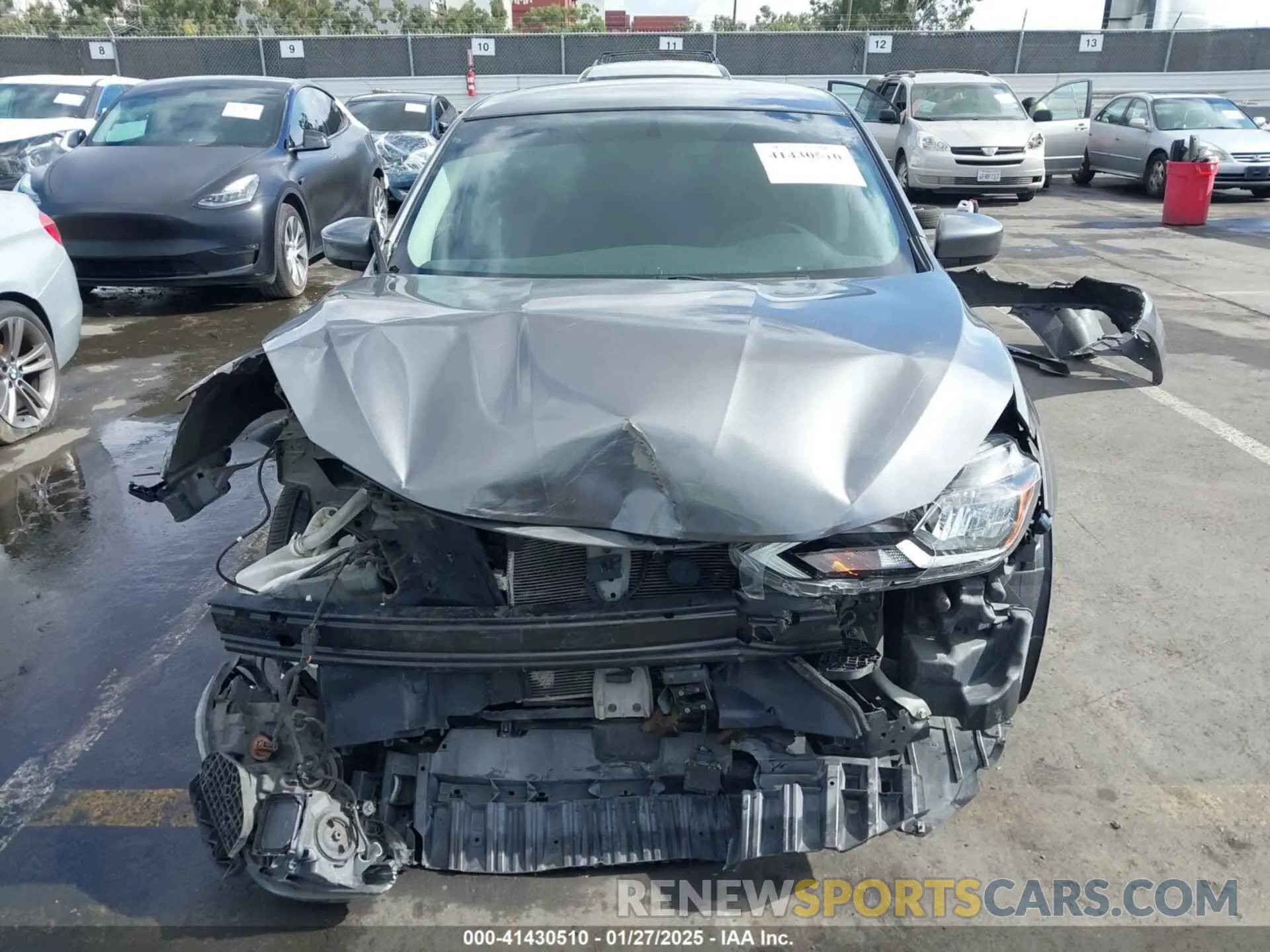 13 Photograph of a damaged car 3N1AB7AP5KY236819 NISSAN SENTRA 2019