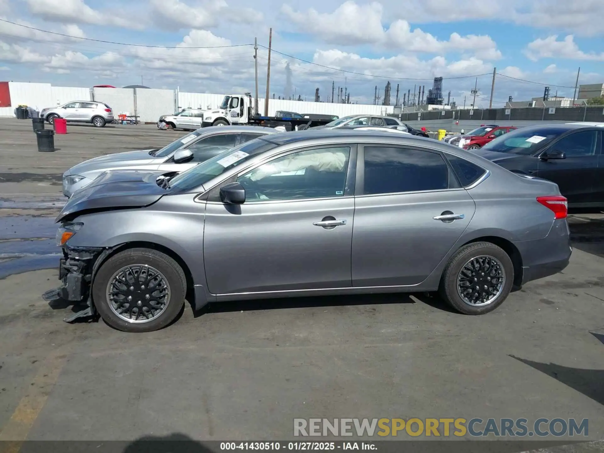 15 Photograph of a damaged car 3N1AB7AP5KY236819 NISSAN SENTRA 2019