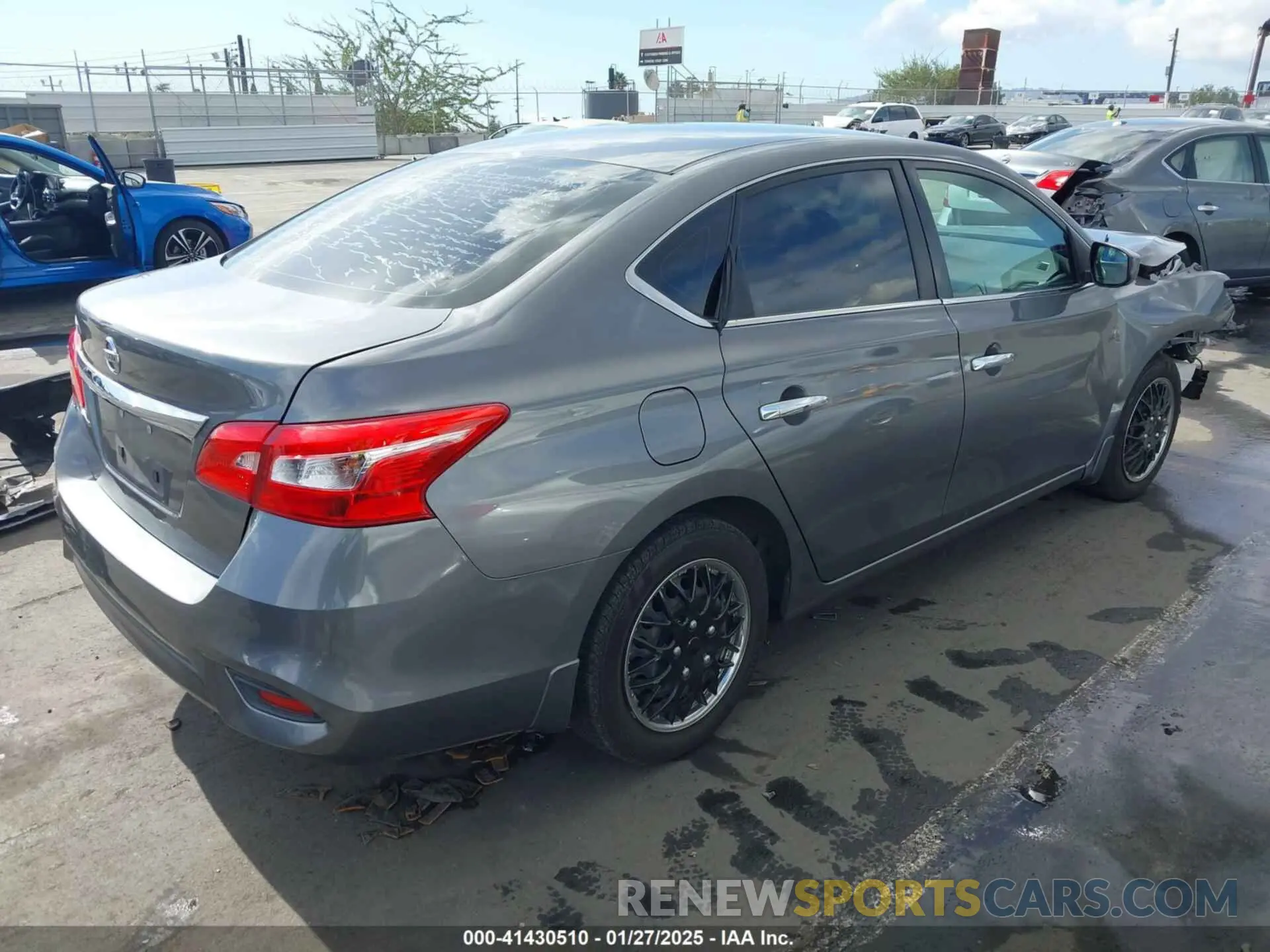 4 Photograph of a damaged car 3N1AB7AP5KY236819 NISSAN SENTRA 2019