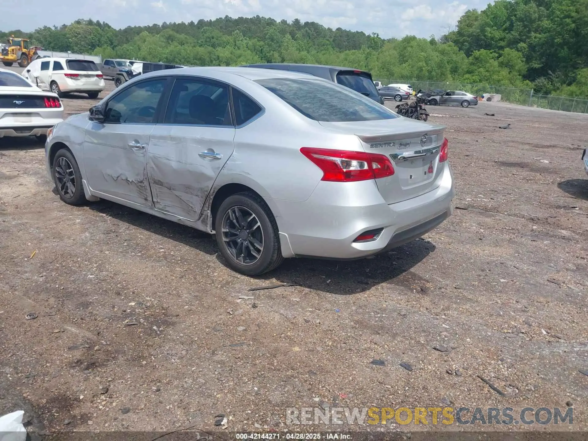 3 Photograph of a damaged car 3N1AB7AP5KY240322 NISSAN SENTRA 2019