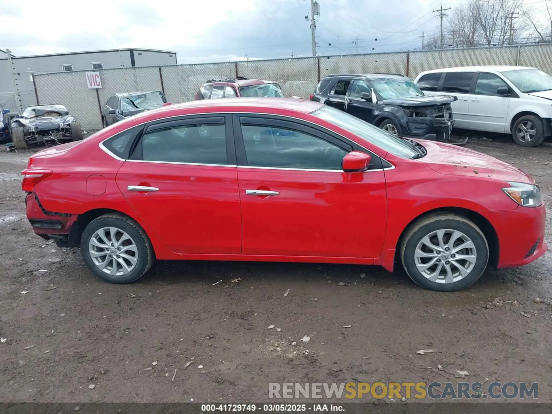 14 Photograph of a damaged car 3N1AB7AP5KY244158 NISSAN SENTRA 2019