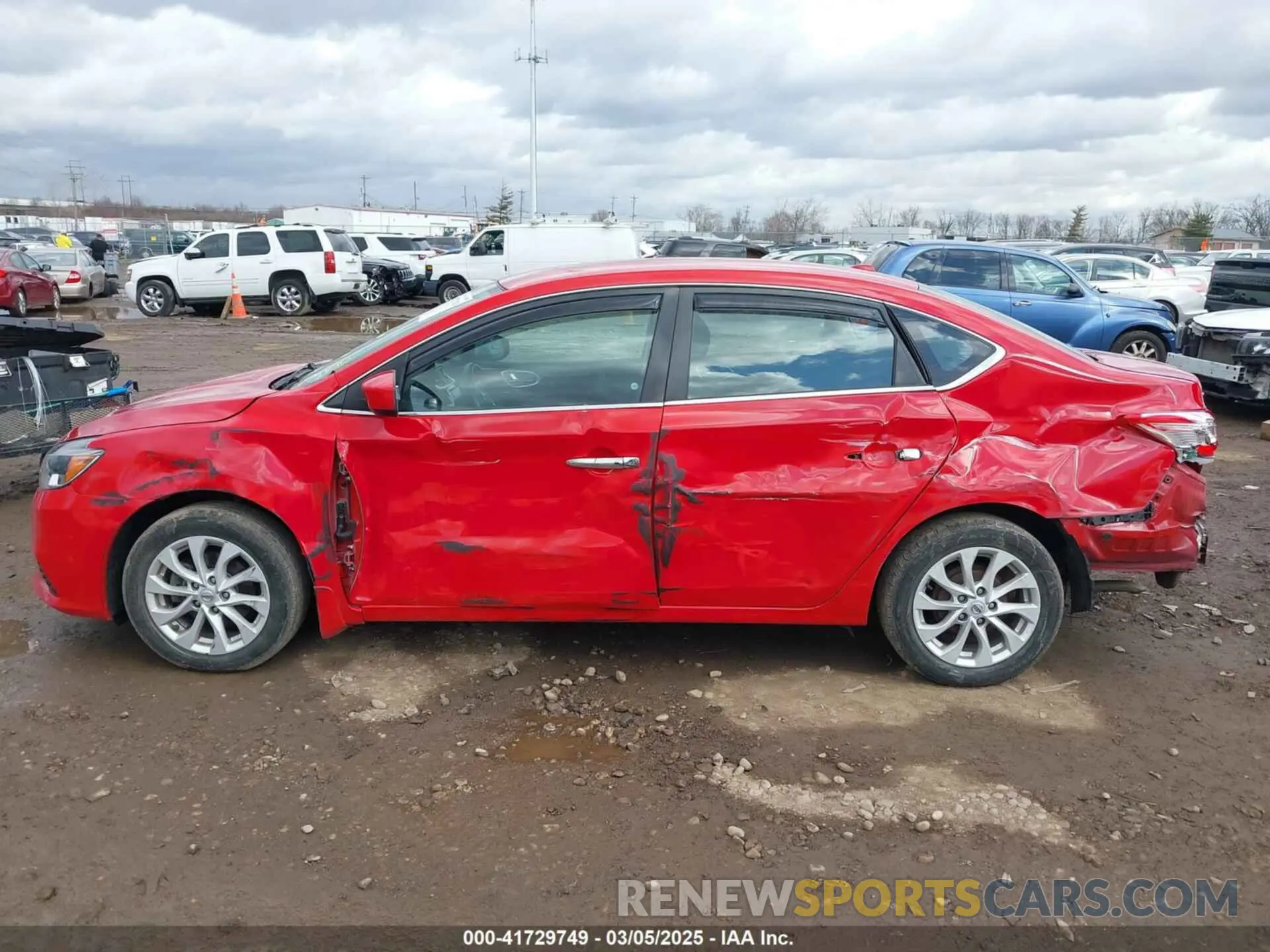 15 Photograph of a damaged car 3N1AB7AP5KY244158 NISSAN SENTRA 2019