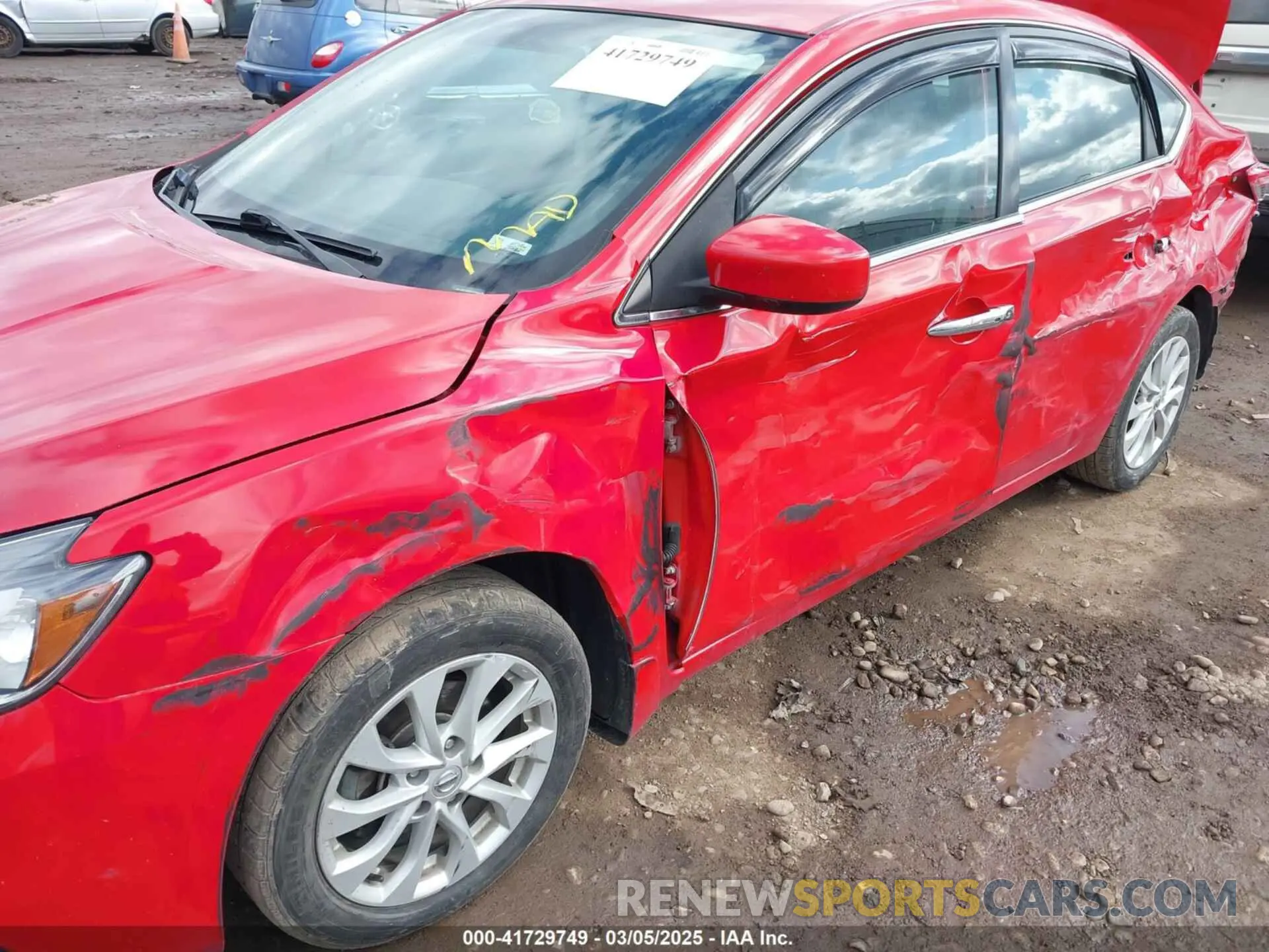 6 Photograph of a damaged car 3N1AB7AP5KY244158 NISSAN SENTRA 2019