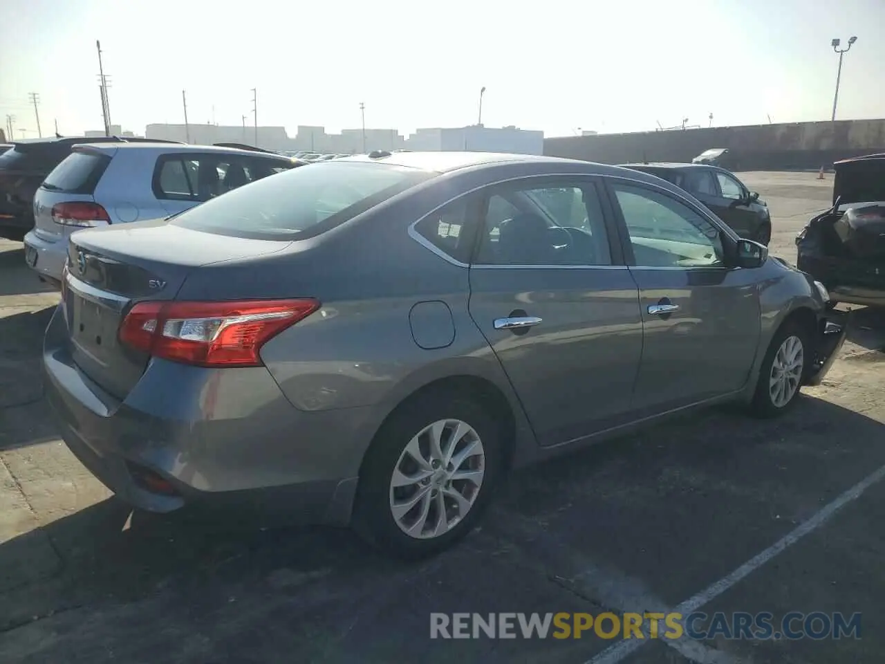 3 Photograph of a damaged car 3N1AB7AP5KY248825 NISSAN SENTRA 2019