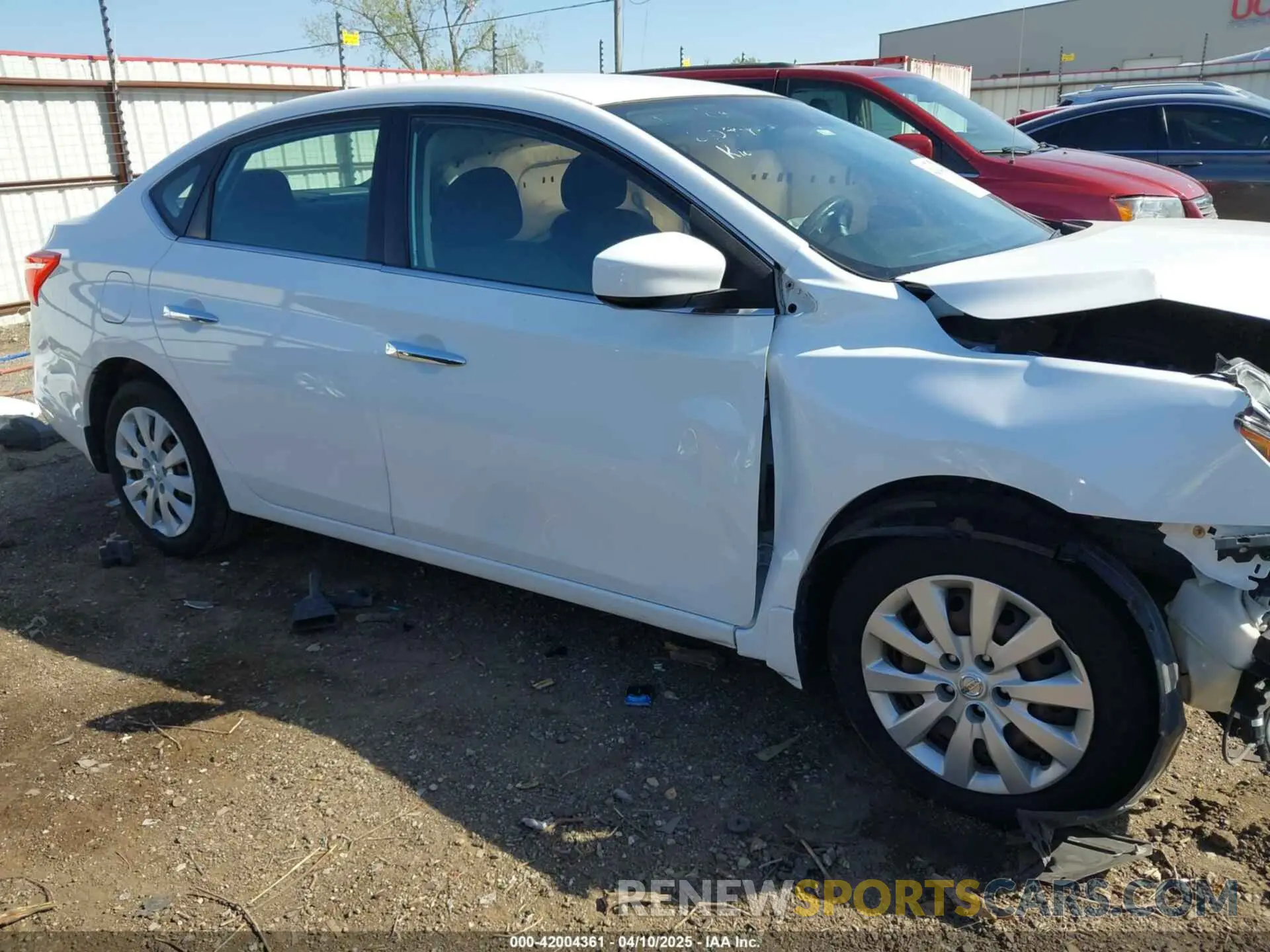 14 Photograph of a damaged car 3N1AB7AP5KY250882 NISSAN SENTRA 2019
