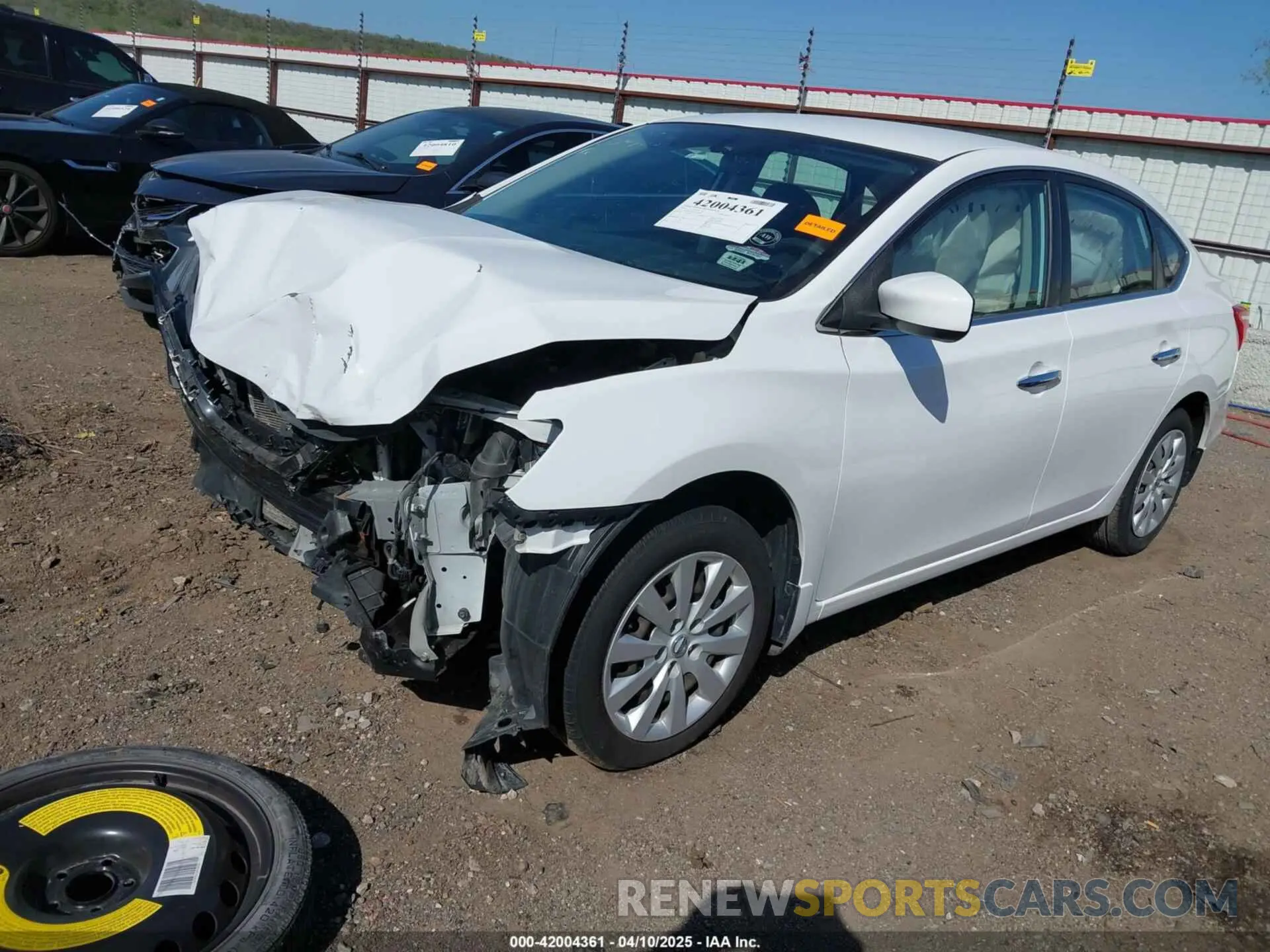 2 Photograph of a damaged car 3N1AB7AP5KY250882 NISSAN SENTRA 2019