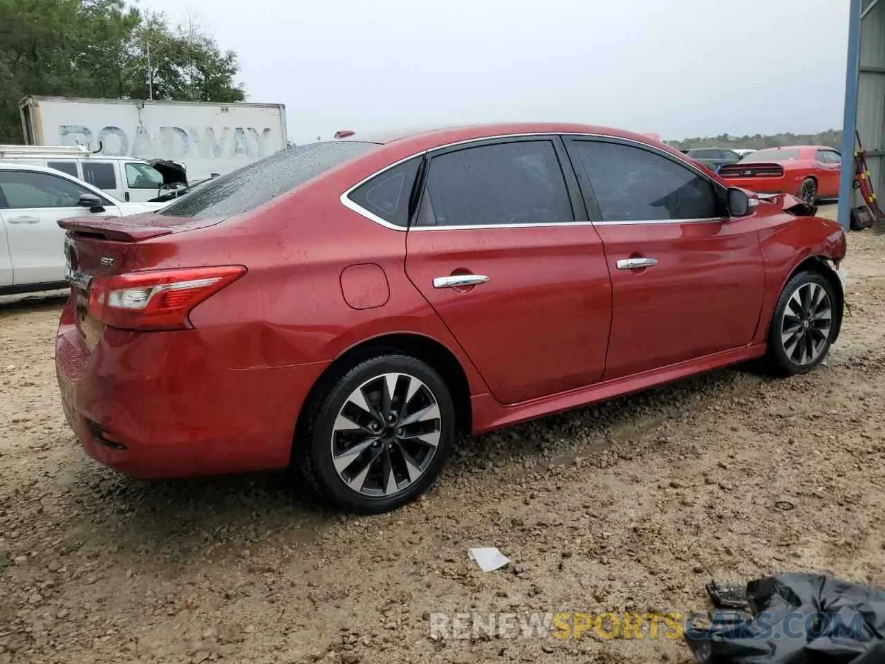 3 Photograph of a damaged car 3N1AB7AP5KY253734 NISSAN SENTRA 2019