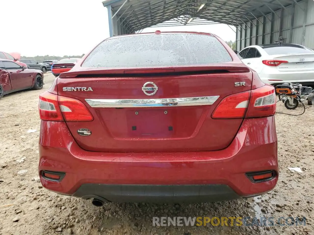 6 Photograph of a damaged car 3N1AB7AP5KY253734 NISSAN SENTRA 2019