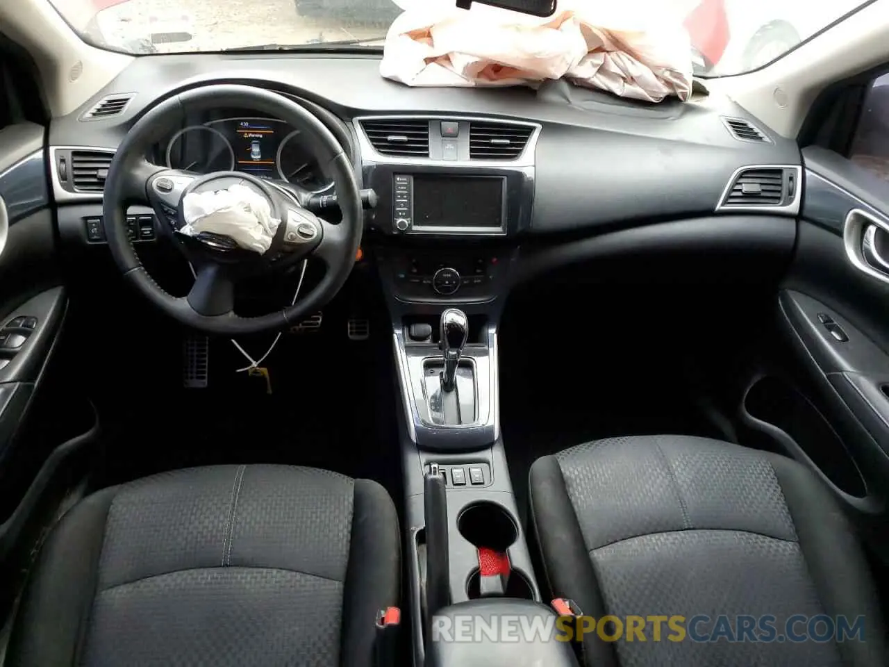 8 Photograph of a damaged car 3N1AB7AP5KY253734 NISSAN SENTRA 2019