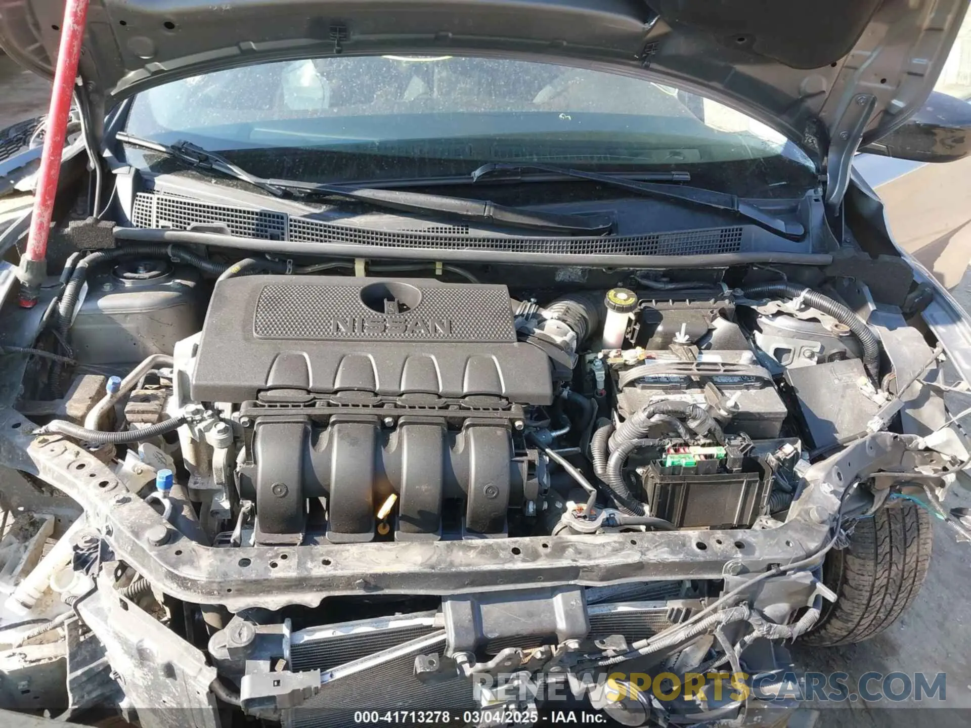 10 Photograph of a damaged car 3N1AB7AP5KY258674 NISSAN SENTRA 2019