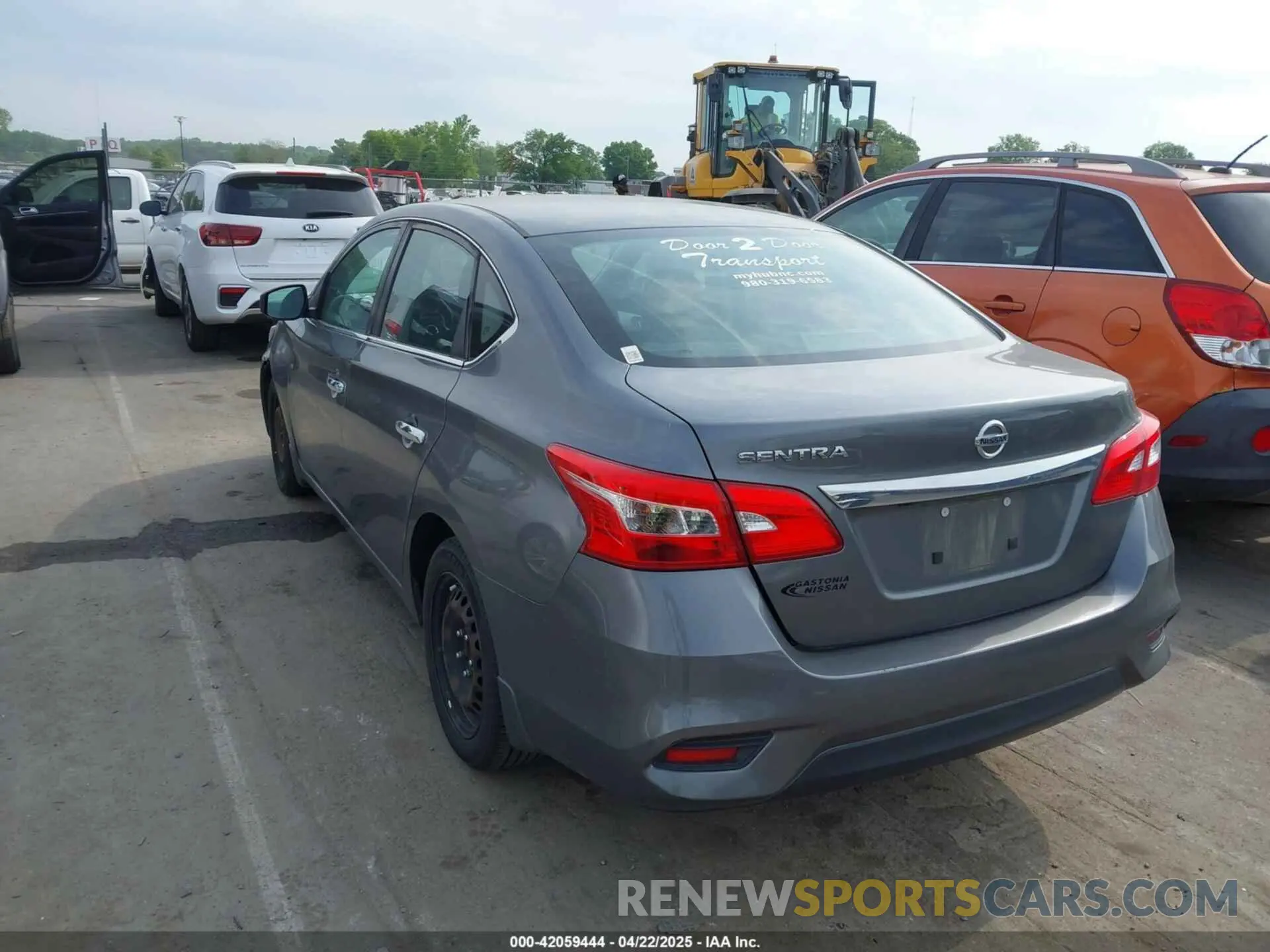 3 Photograph of a damaged car 3N1AB7AP5KY259422 NISSAN SENTRA 2019