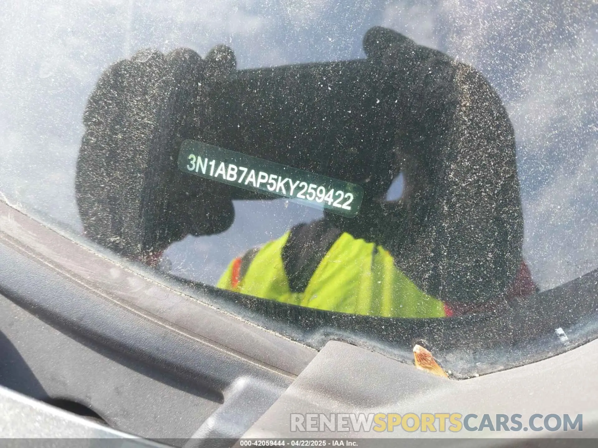 9 Photograph of a damaged car 3N1AB7AP5KY259422 NISSAN SENTRA 2019