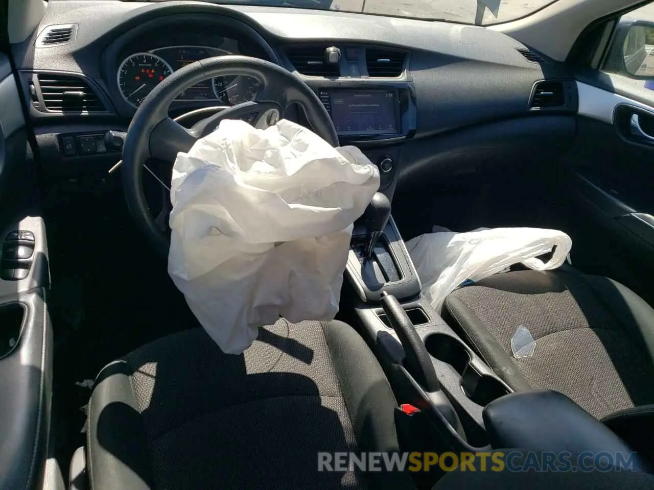 8 Photograph of a damaged car 3N1AB7AP5KY265043 NISSAN SENTRA 2019