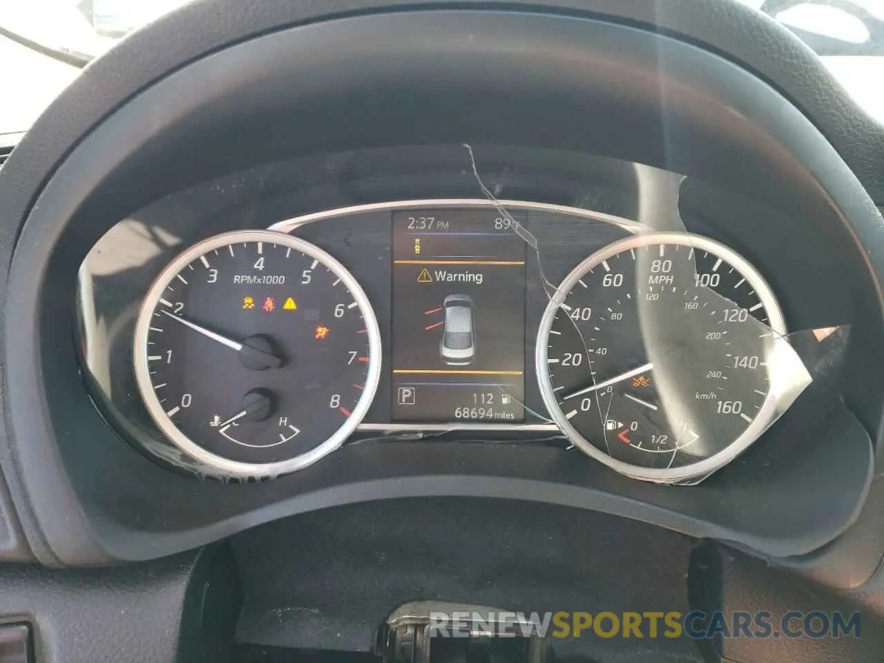 9 Photograph of a damaged car 3N1AB7AP5KY265043 NISSAN SENTRA 2019