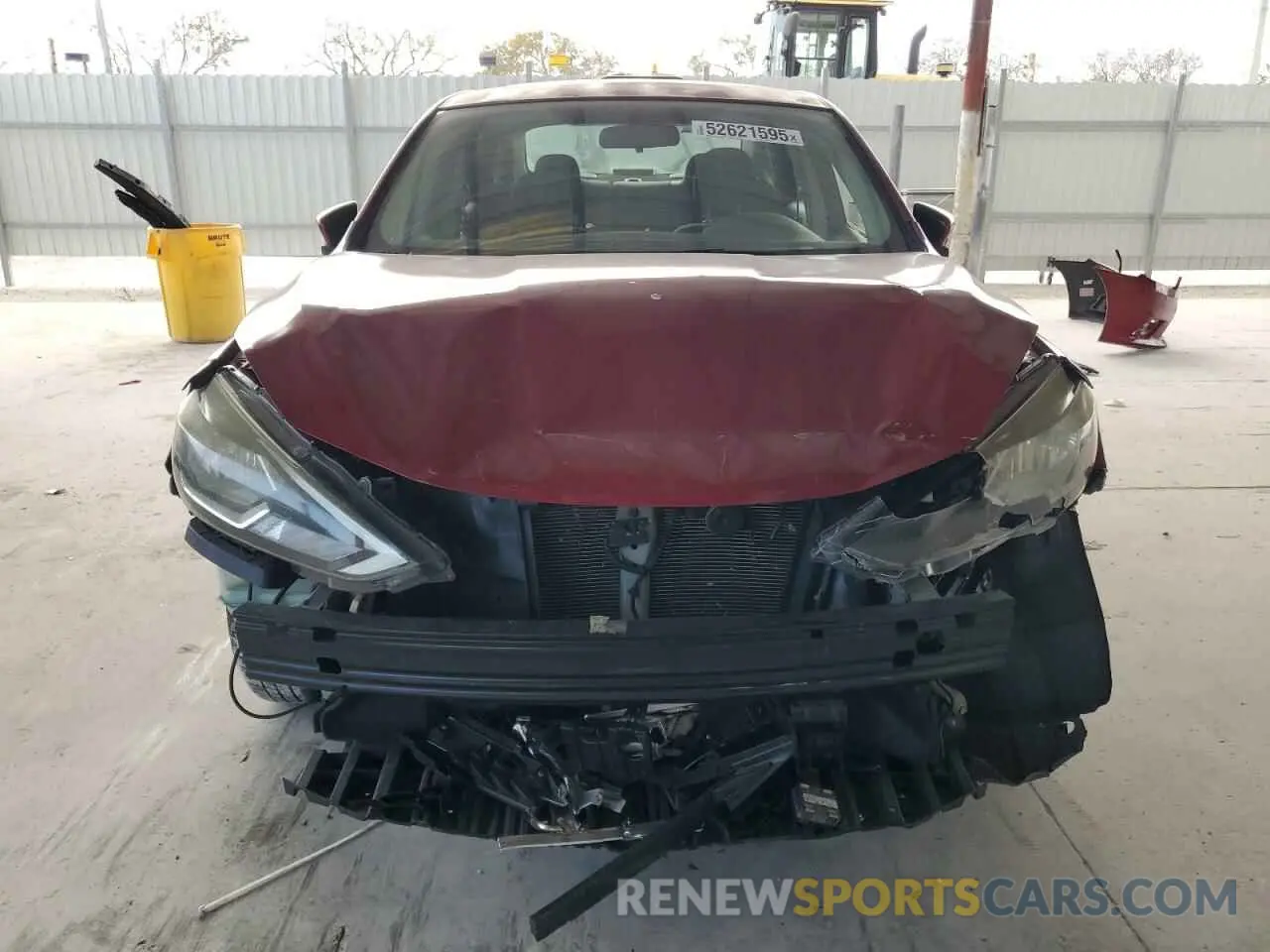 5 Photograph of a damaged car 3N1AB7AP5KY266323 NISSAN SENTRA 2019