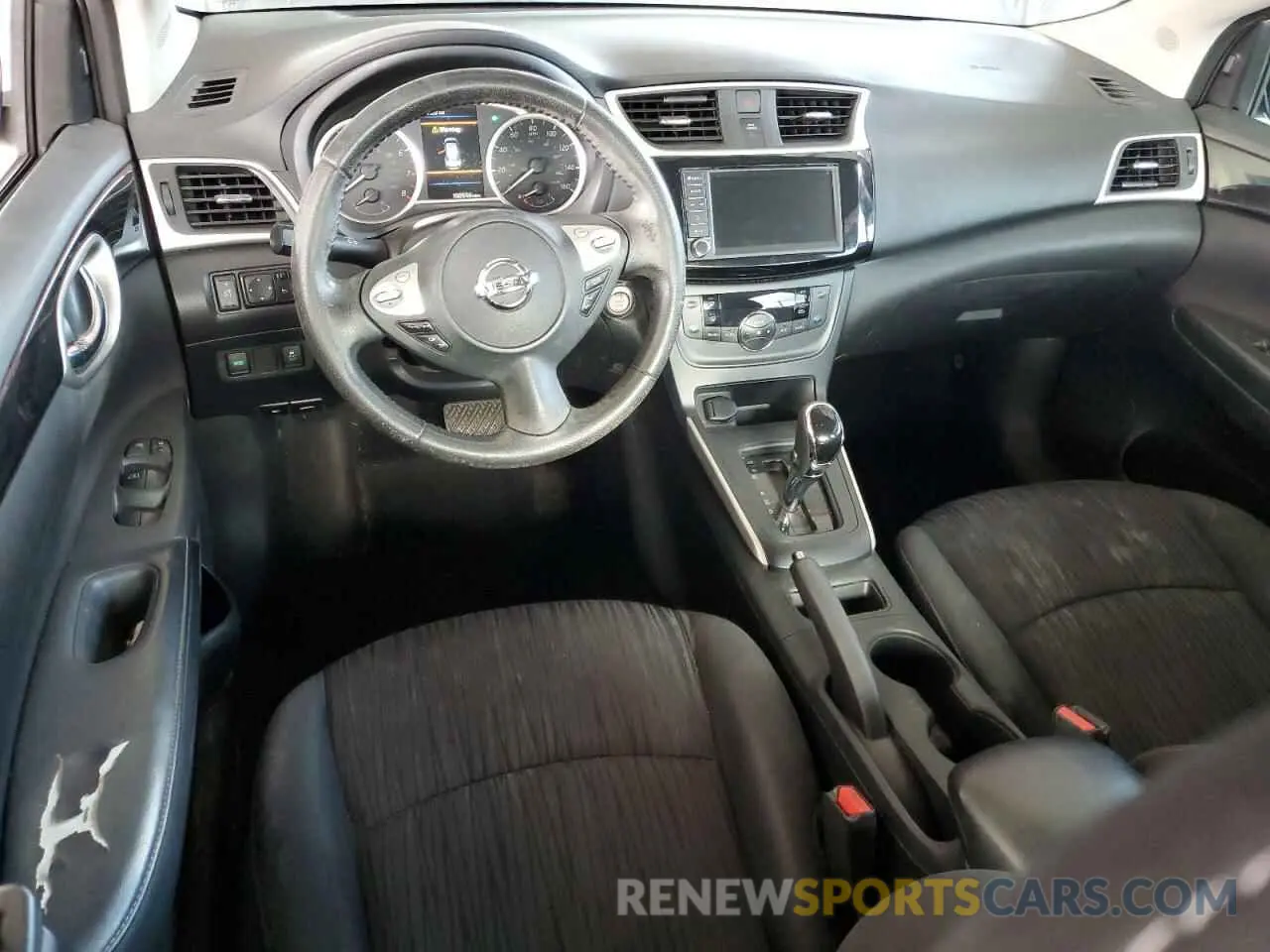 8 Photograph of a damaged car 3N1AB7AP5KY266323 NISSAN SENTRA 2019