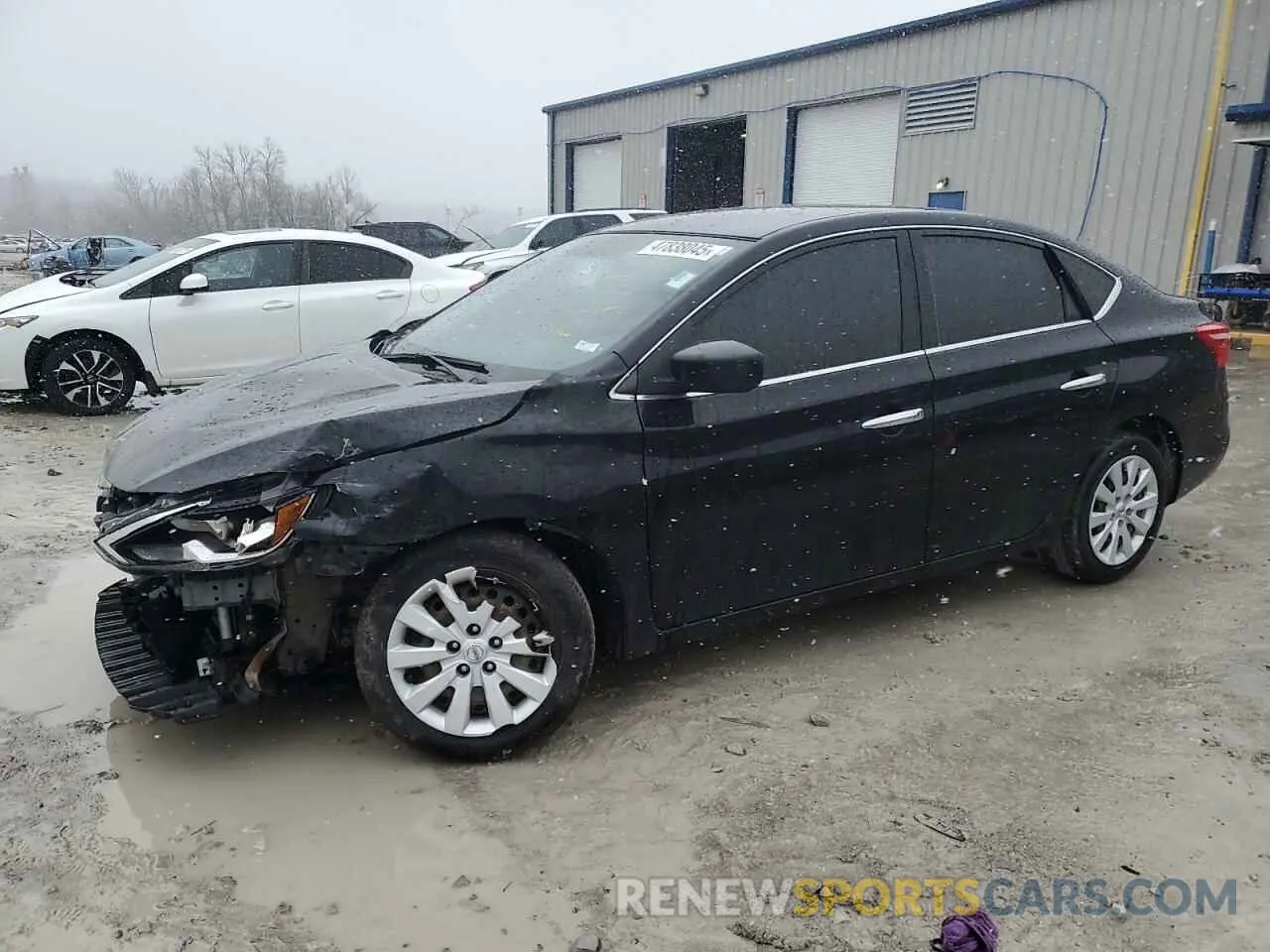 1 Photograph of a damaged car 3N1AB7AP5KY268671 NISSAN SENTRA 2019