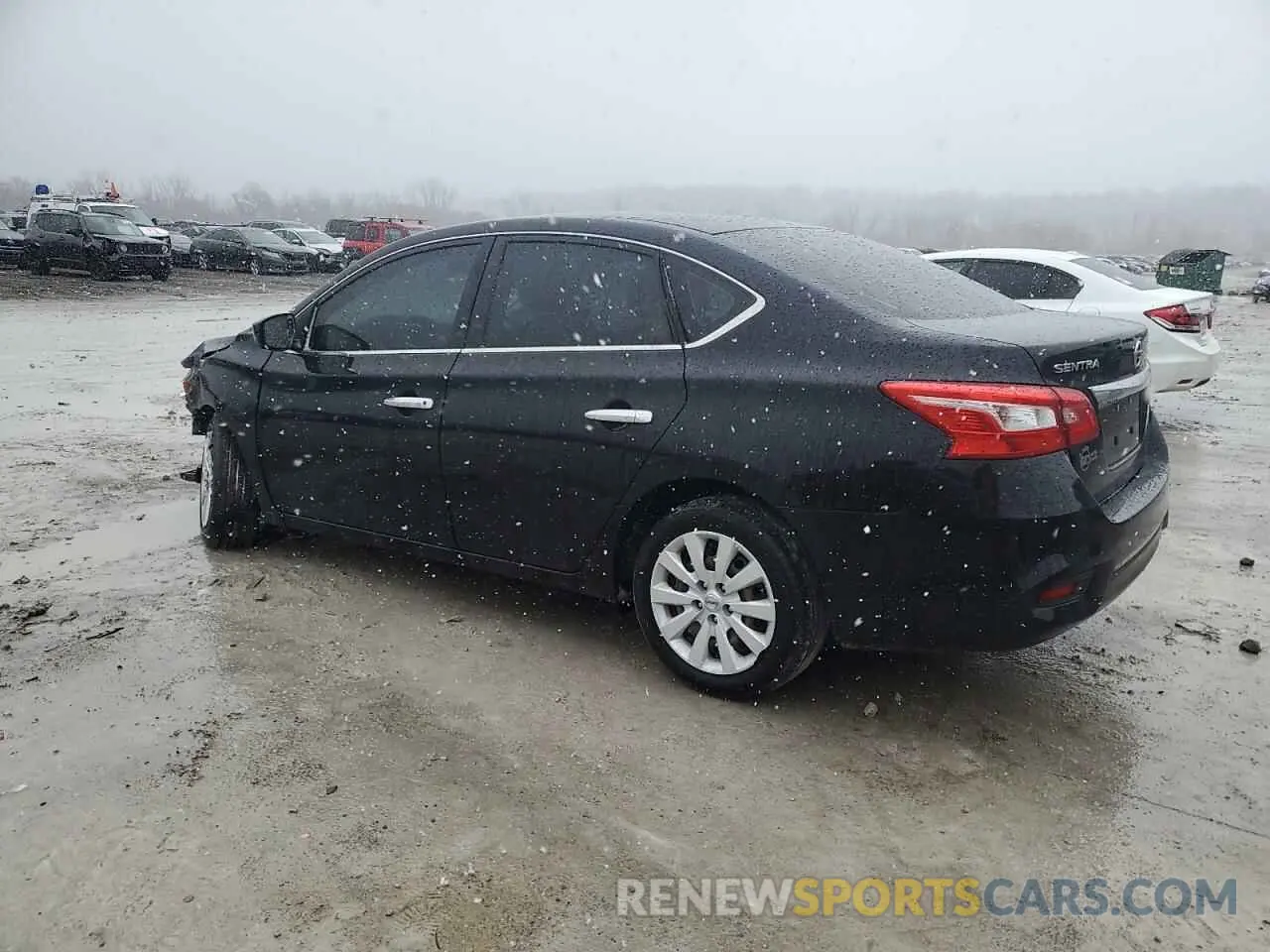 2 Photograph of a damaged car 3N1AB7AP5KY268671 NISSAN SENTRA 2019