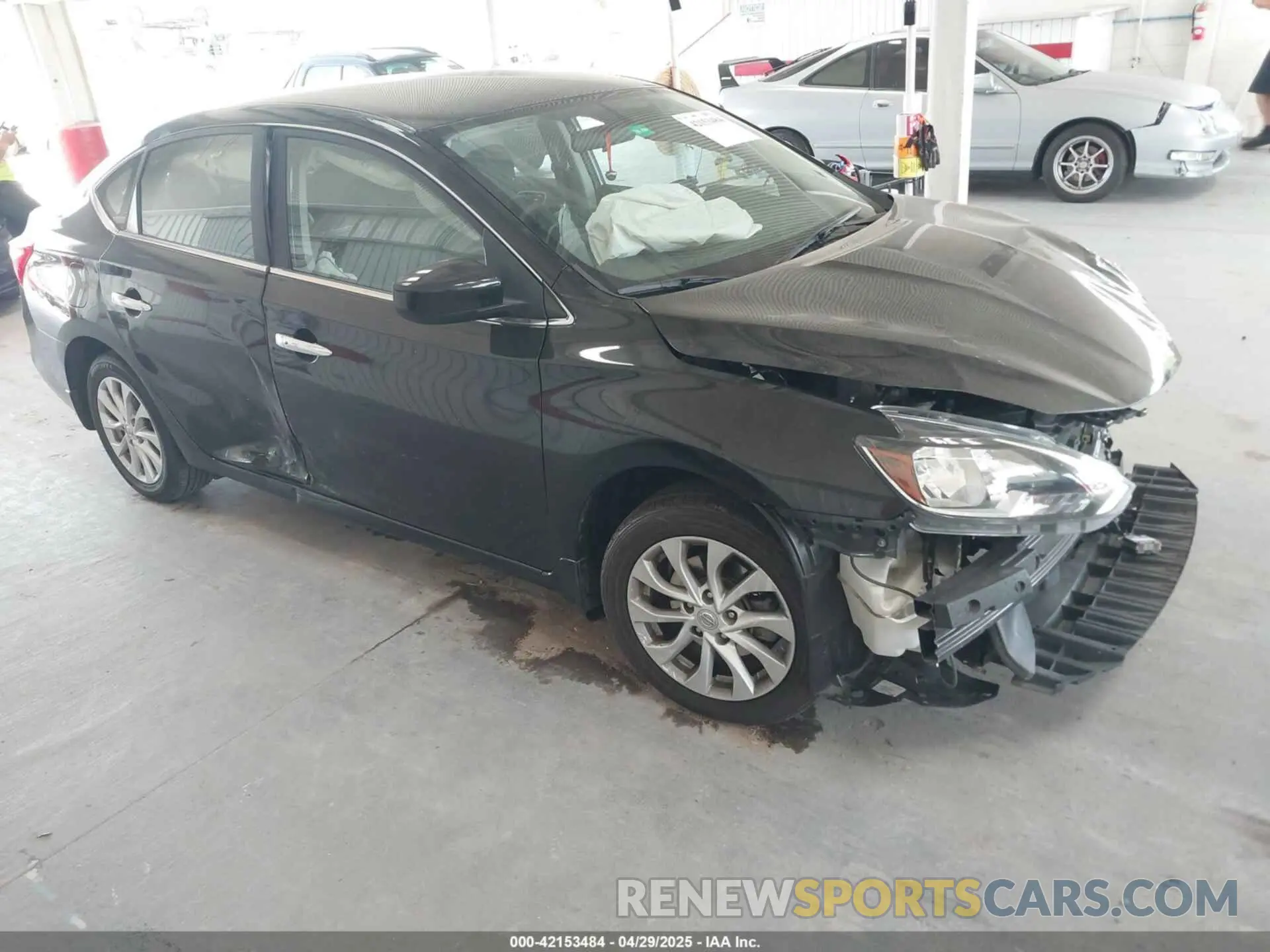 1 Photograph of a damaged car 3N1AB7AP5KY273398 NISSAN SENTRA 2019