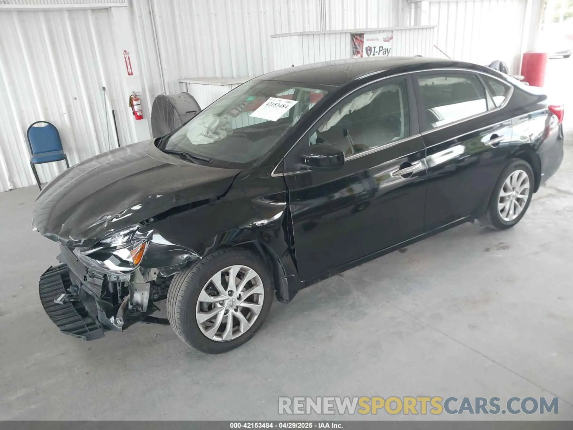 2 Photograph of a damaged car 3N1AB7AP5KY273398 NISSAN SENTRA 2019