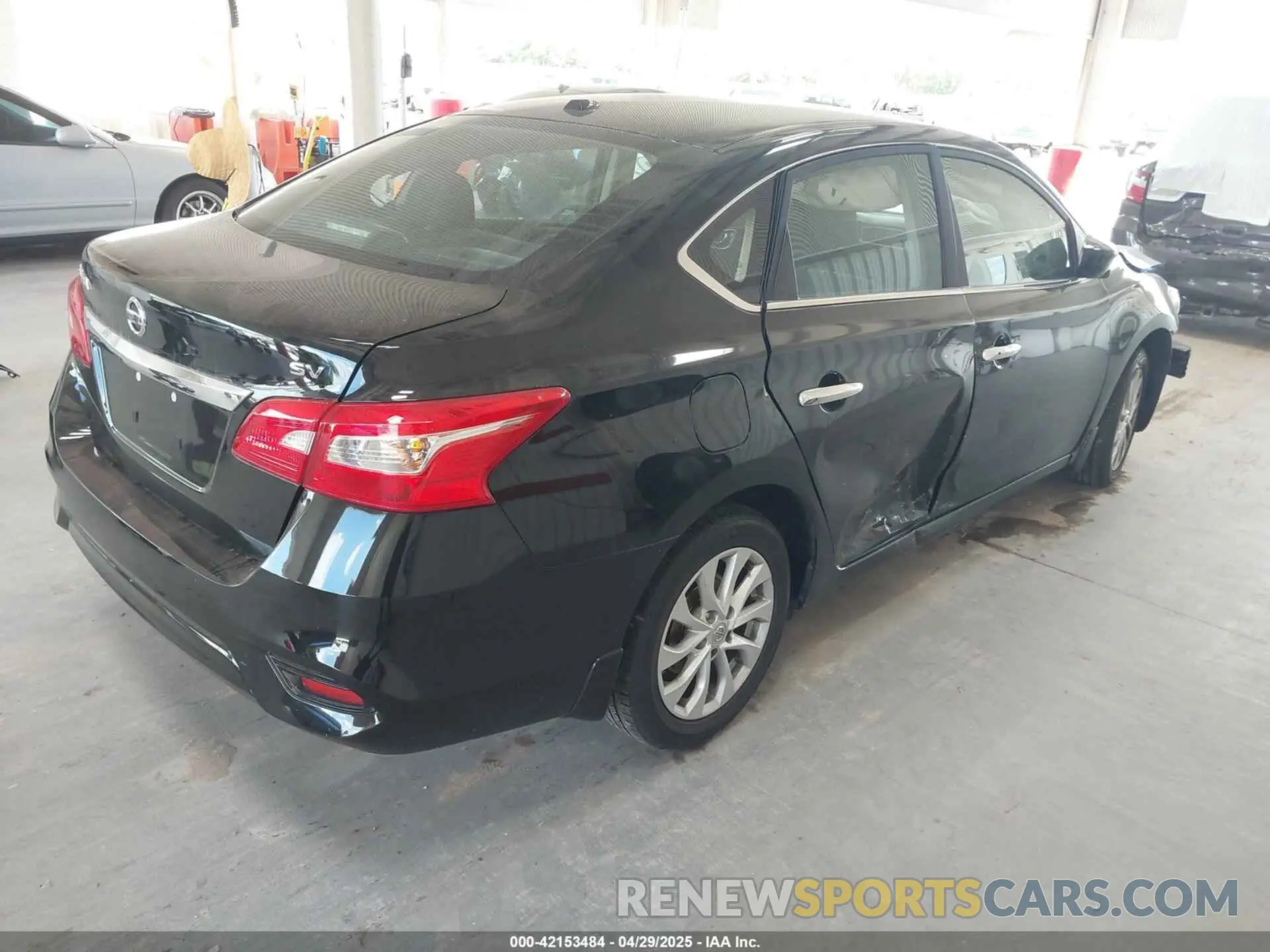 4 Photograph of a damaged car 3N1AB7AP5KY273398 NISSAN SENTRA 2019