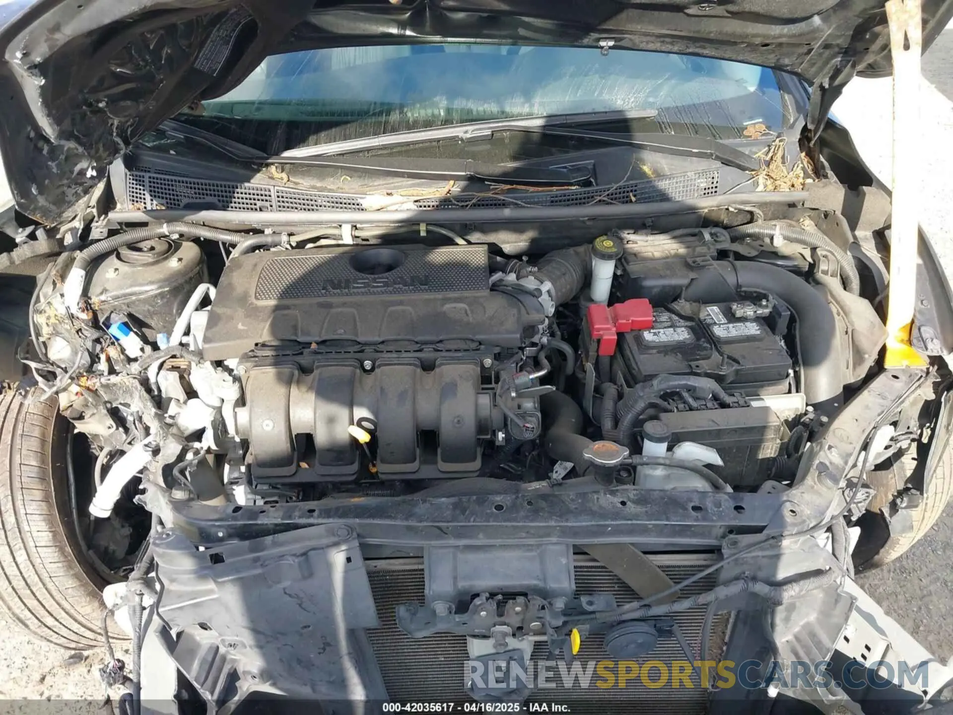 10 Photograph of a damaged car 3N1AB7AP5KY277161 NISSAN SENTRA 2019
