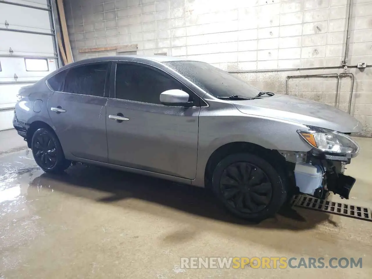 4 Photograph of a damaged car 3N1AB7AP5KY282439 NISSAN SENTRA 2019