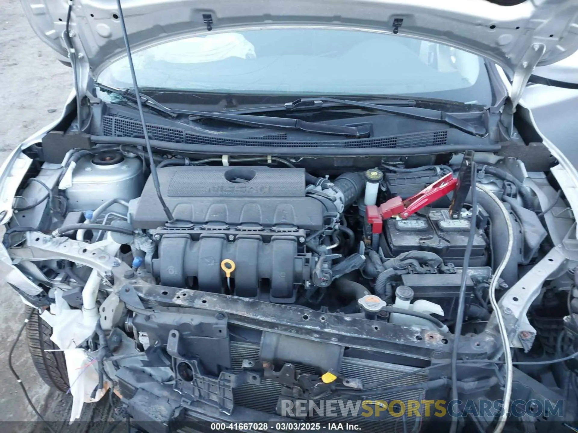 10 Photograph of a damaged car 3N1AB7AP5KY285373 NISSAN SENTRA 2019