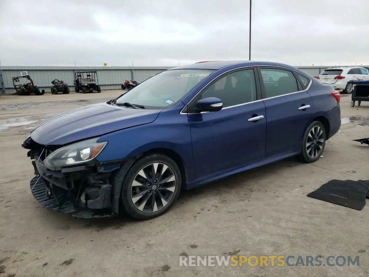 1 Photograph of a damaged car 3N1AB7AP5KY288628 NISSAN SENTRA 2019