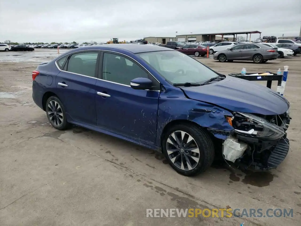 4 Photograph of a damaged car 3N1AB7AP5KY288628 NISSAN SENTRA 2019