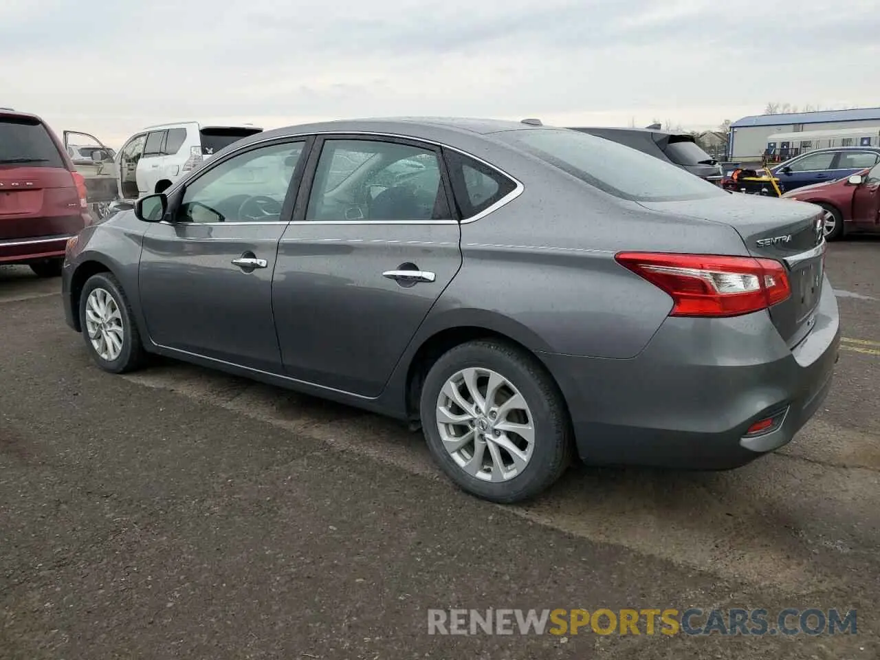 2 Photograph of a damaged car 3N1AB7AP5KY289522 NISSAN SENTRA 2019