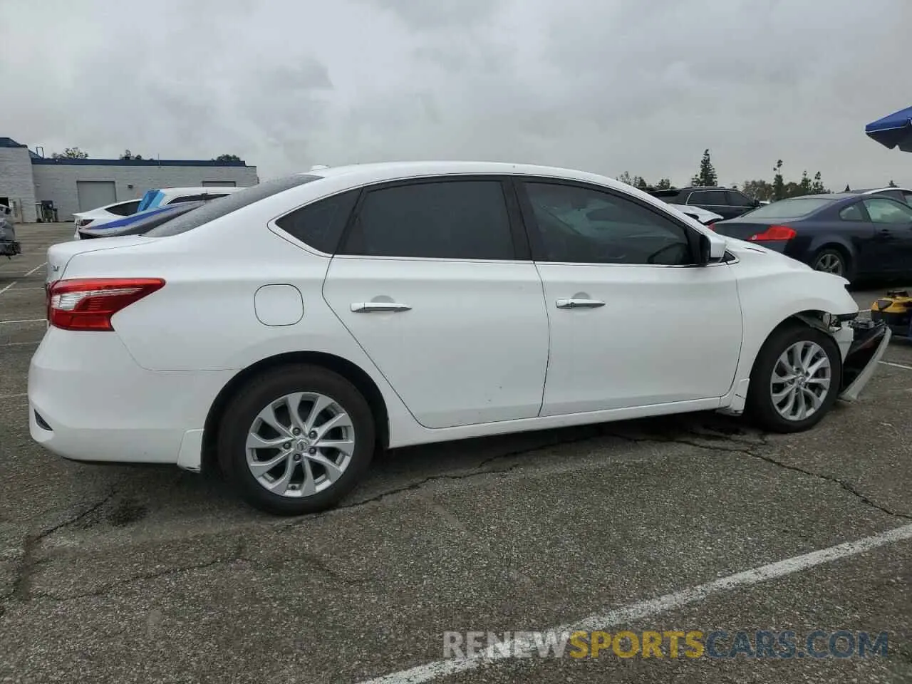 3 Photograph of a damaged car 3N1AB7AP5KY291951 NISSAN SENTRA 2019