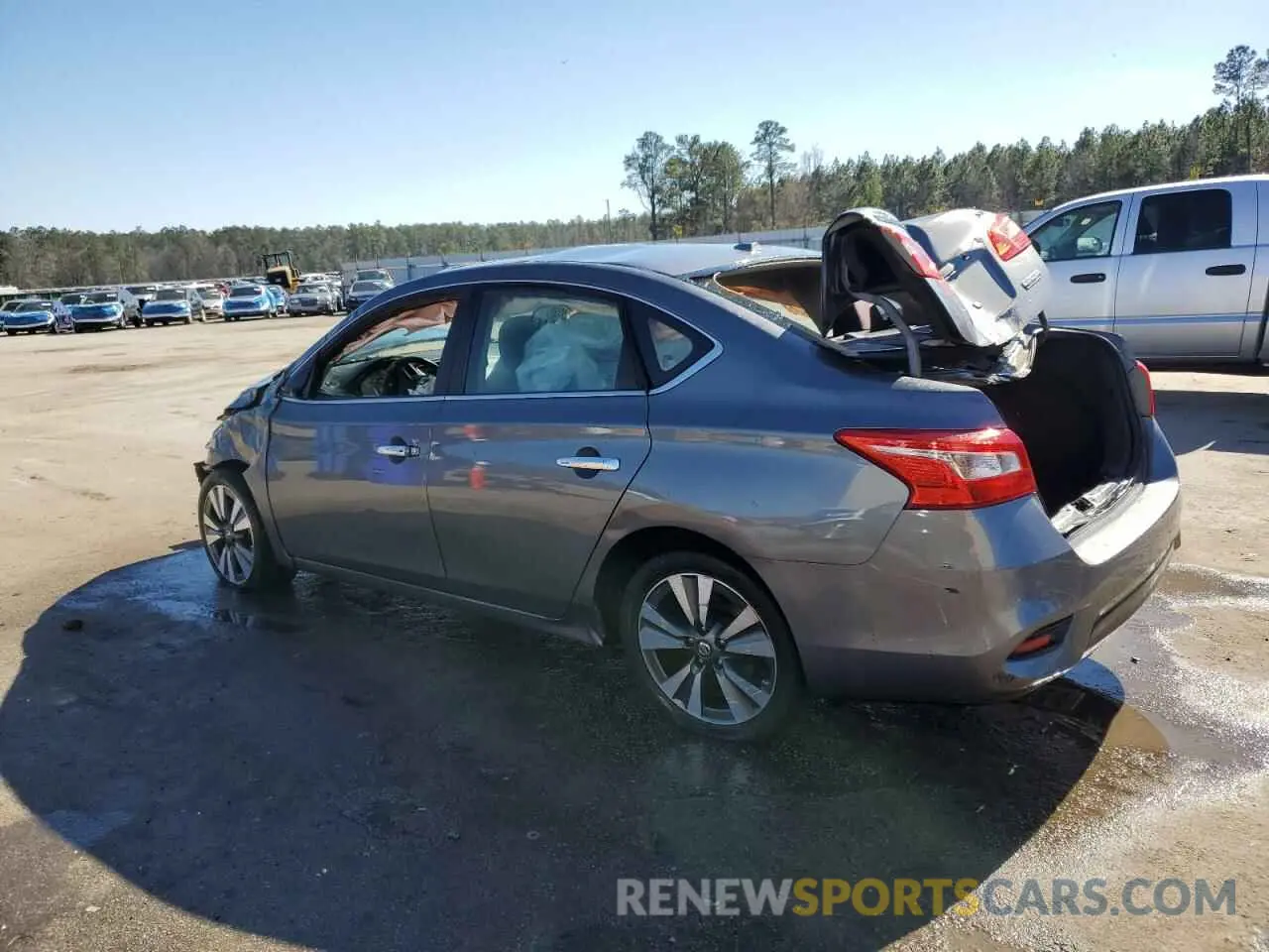 2 Photograph of a damaged car 3N1AB7AP5KY293294 NISSAN SENTRA 2019