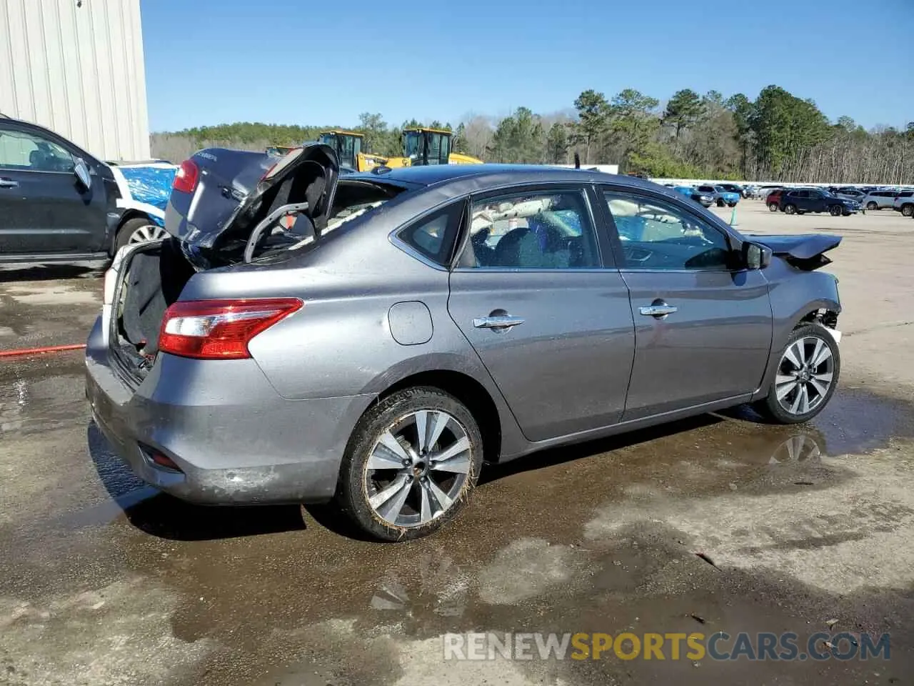 3 Photograph of a damaged car 3N1AB7AP5KY293294 NISSAN SENTRA 2019