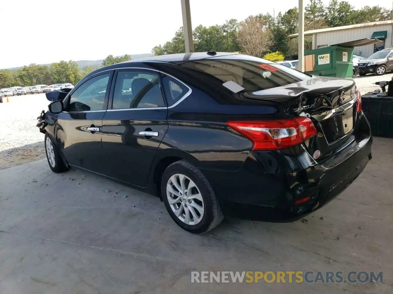 2 Photograph of a damaged car 3N1AB7AP5KY296230 NISSAN SENTRA 2019