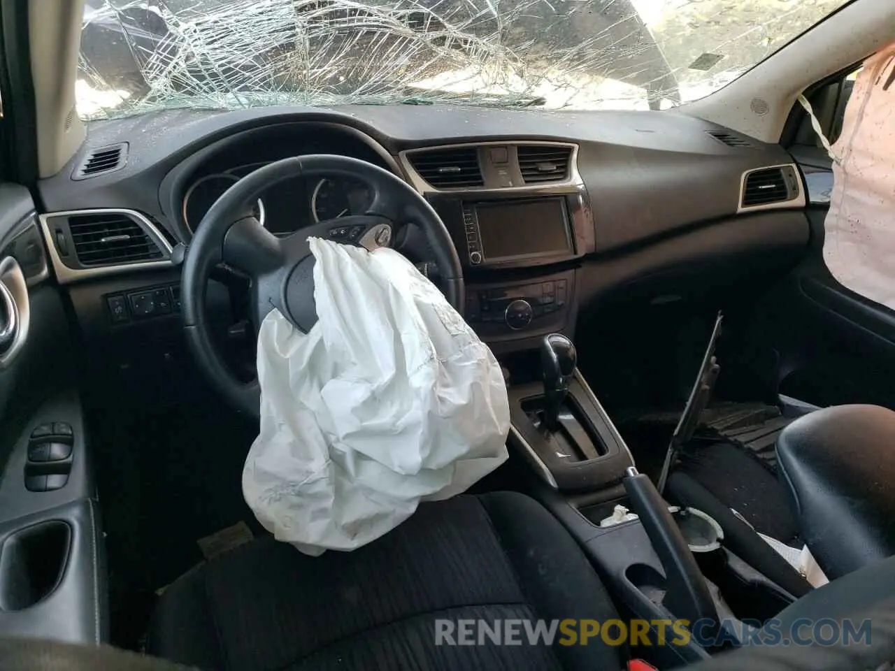 8 Photograph of a damaged car 3N1AB7AP5KY296230 NISSAN SENTRA 2019