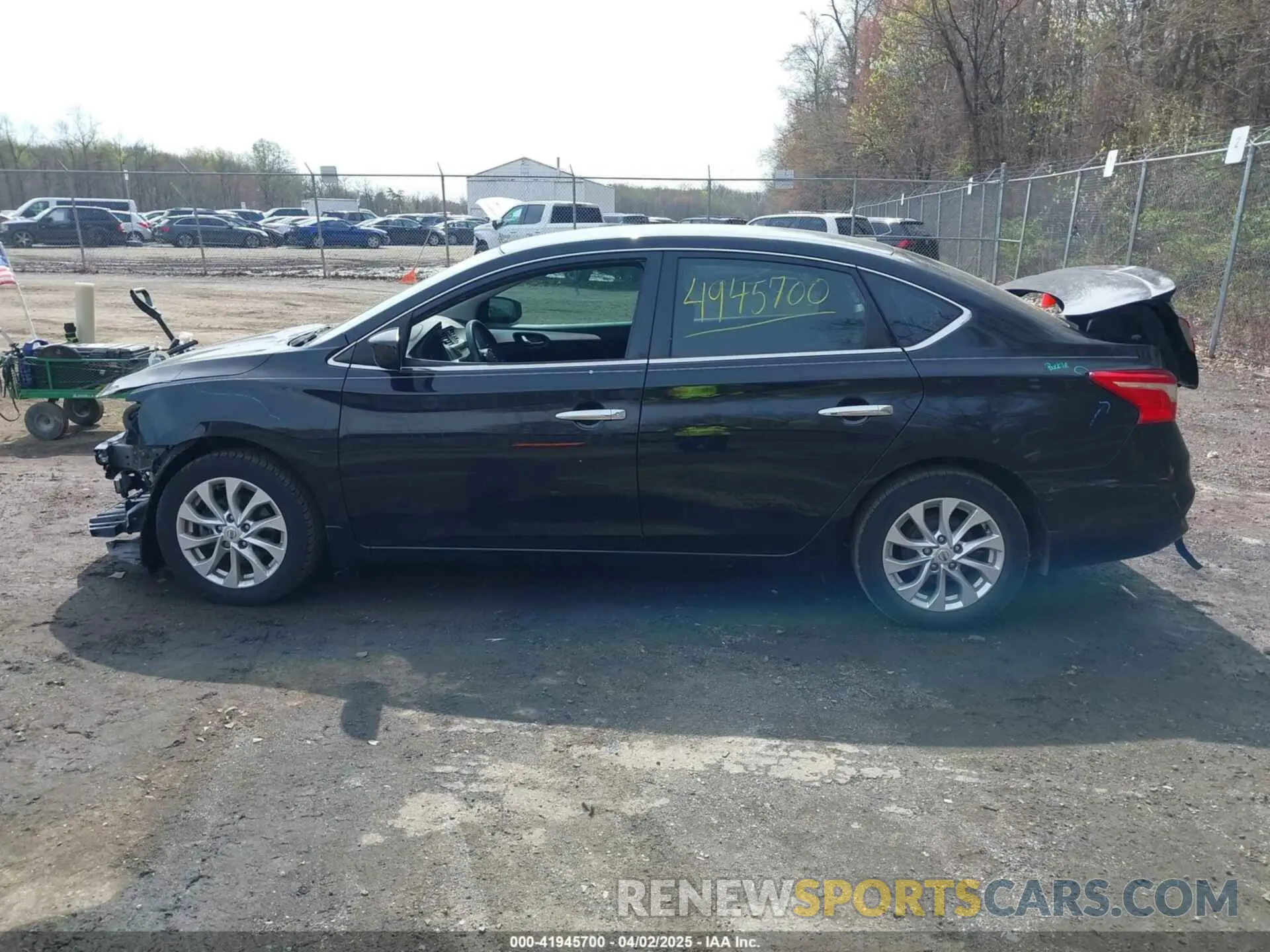 14 Photograph of a damaged car 3N1AB7AP5KY296969 NISSAN SENTRA 2019