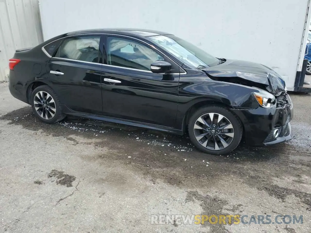 4 Photograph of a damaged car 3N1AB7AP5KY299998 NISSAN SENTRA 2019