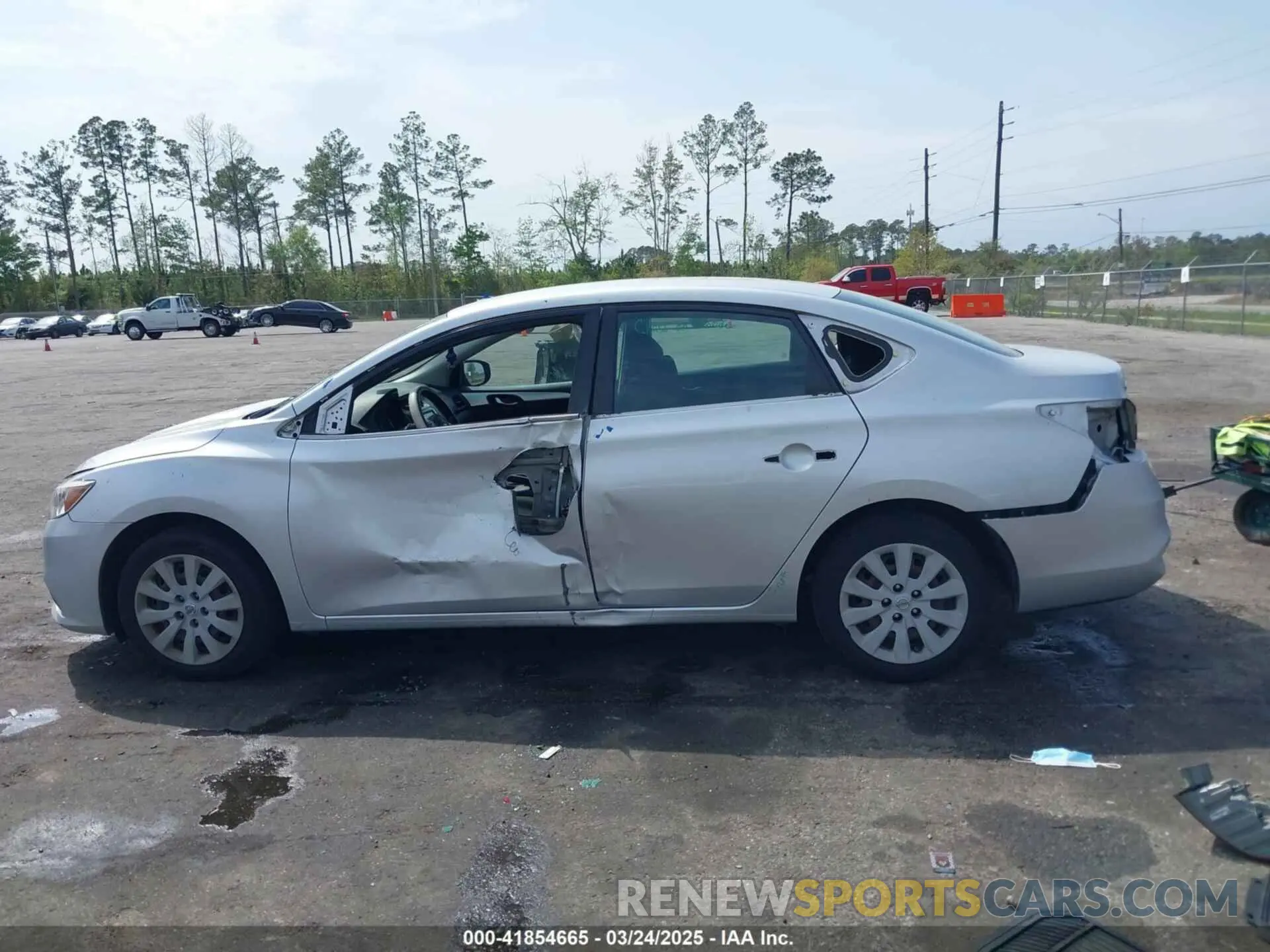 15 Photograph of a damaged car 3N1AB7AP5KY302107 NISSAN SENTRA 2019
