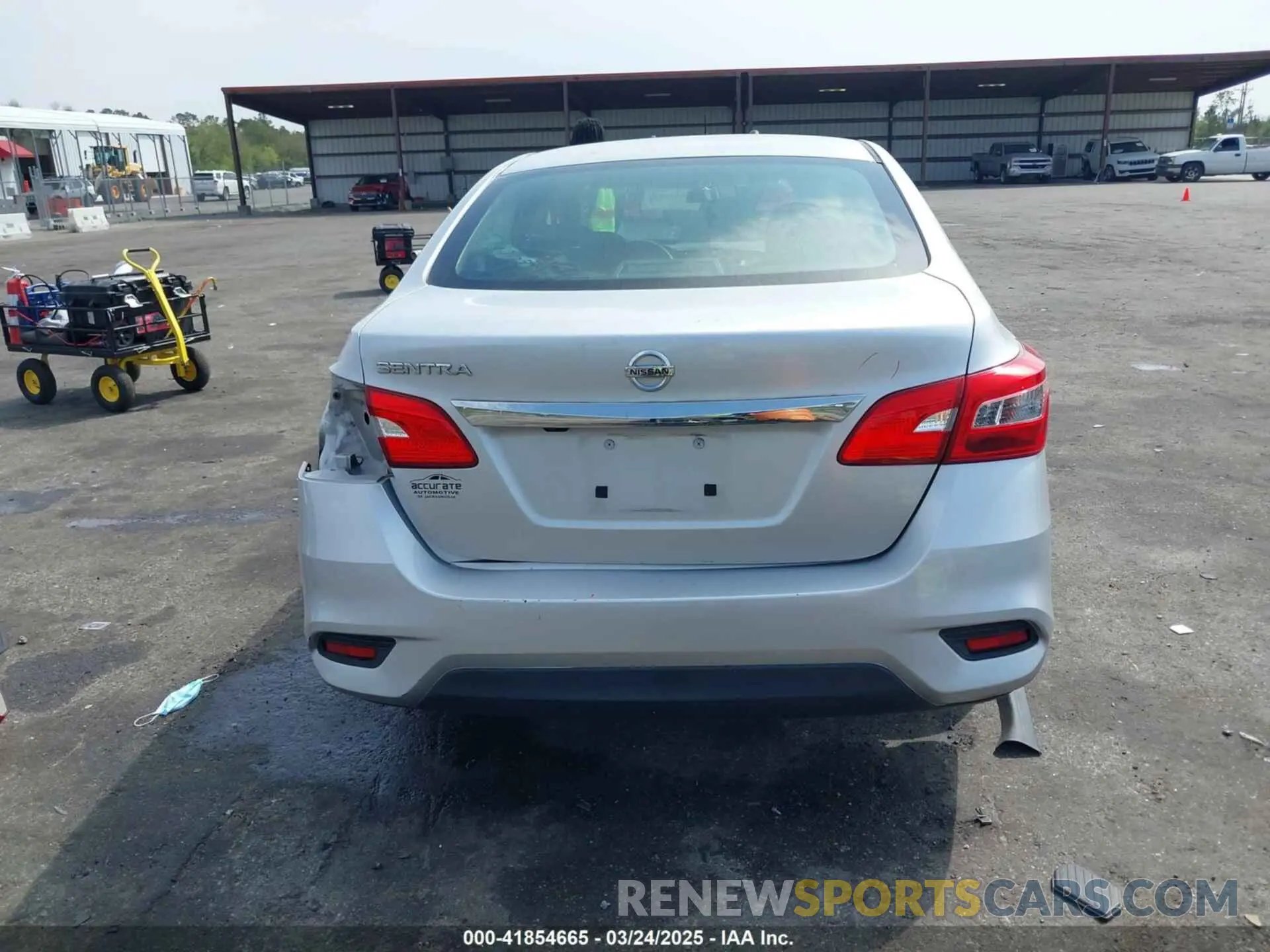 17 Photograph of a damaged car 3N1AB7AP5KY302107 NISSAN SENTRA 2019