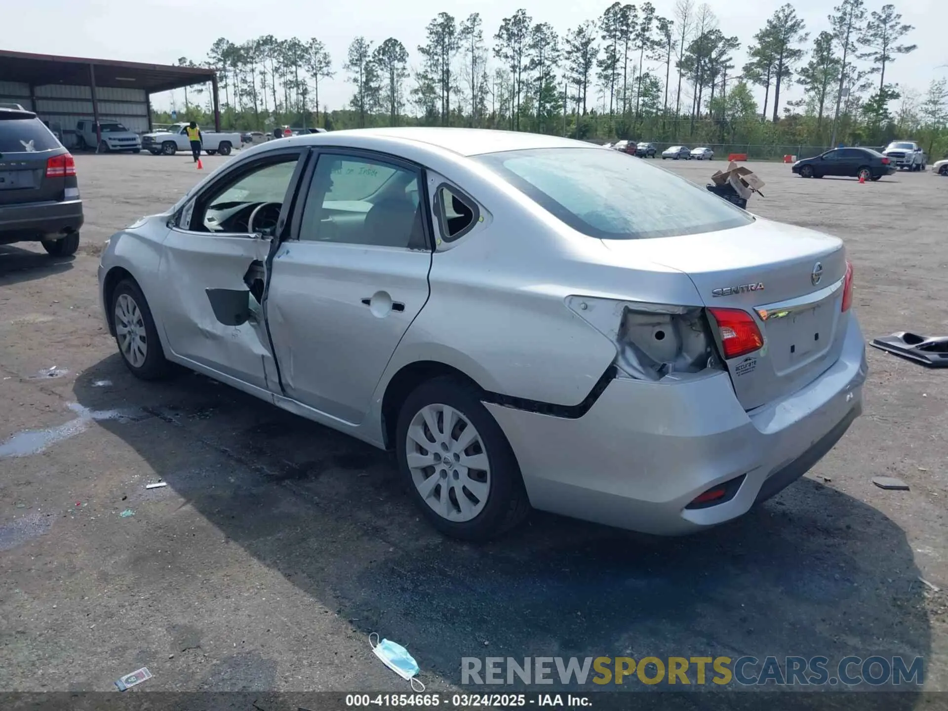 3 Photograph of a damaged car 3N1AB7AP5KY302107 NISSAN SENTRA 2019