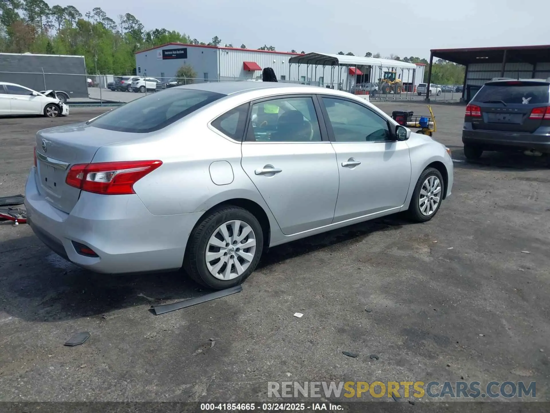 4 Photograph of a damaged car 3N1AB7AP5KY302107 NISSAN SENTRA 2019